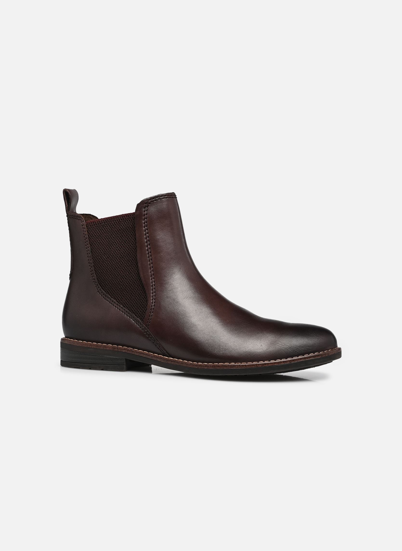 Niedrige Ankle Boots 25366-41 damen braun Marco Tozzi Niedrige Ankle Boots 25366-41 damen braun MOCCA