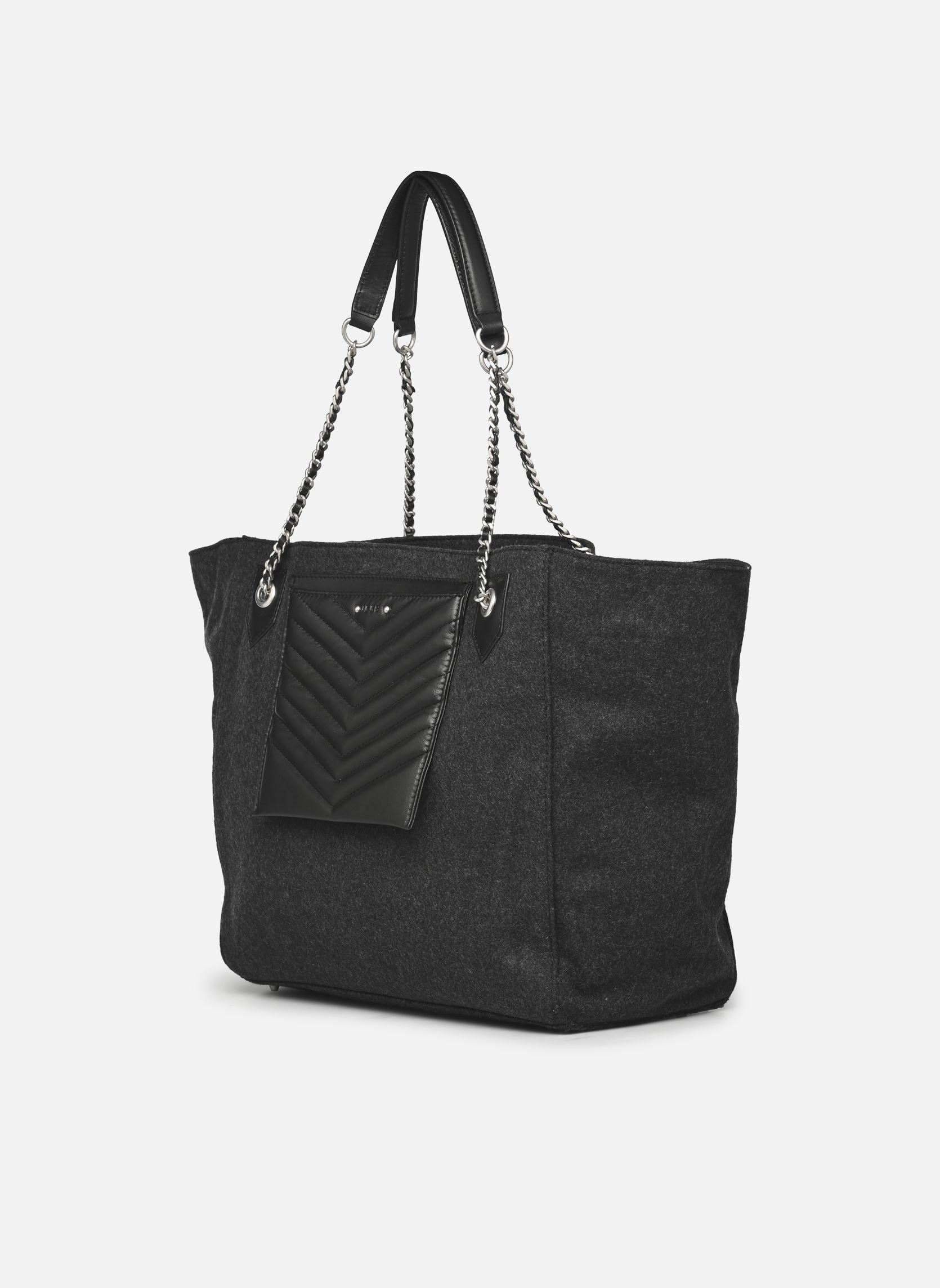Shopper BZ95389 damen schwarz IKKS Women Shopper BZ95389 damen schwarz GRIS ANTHRACITE