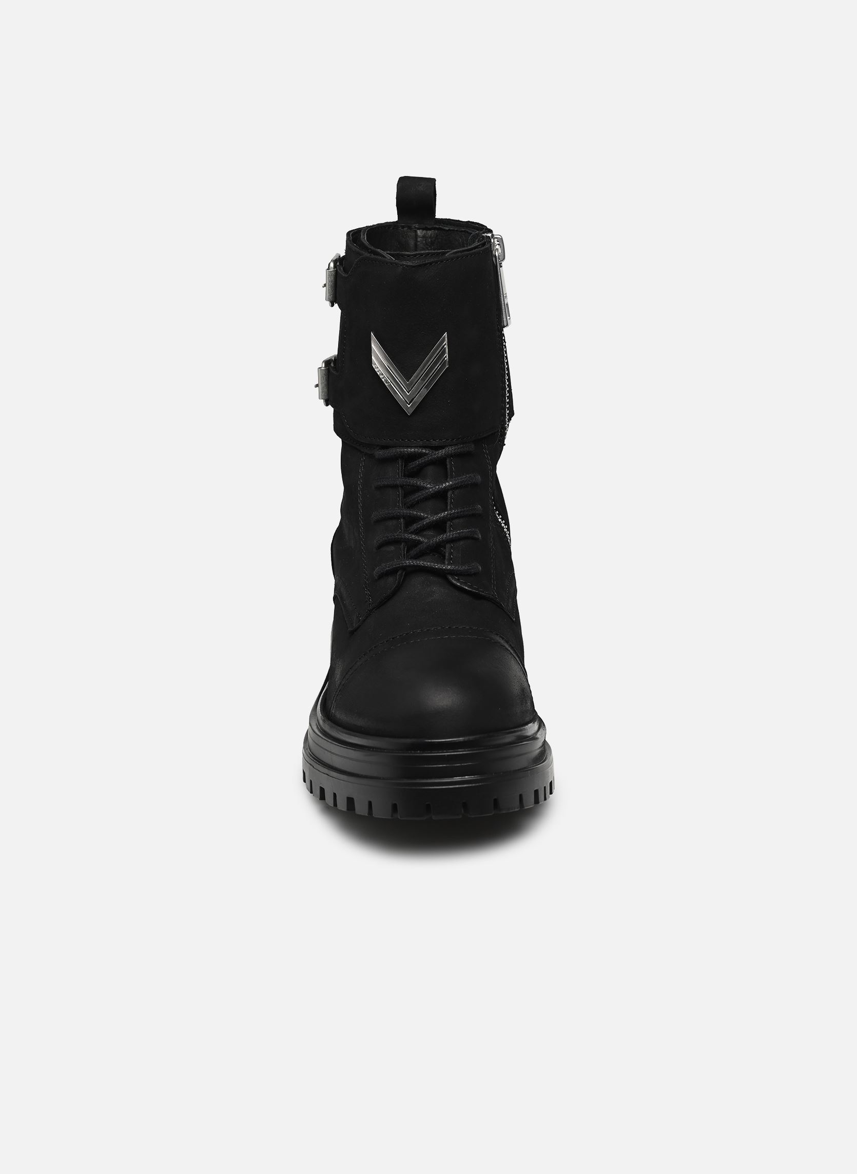 Niedrige Ankle Boots BZ80215 damen schwarz IKKS Women Niedrige Ankle Boots BZ80215 damen schwarz Noir