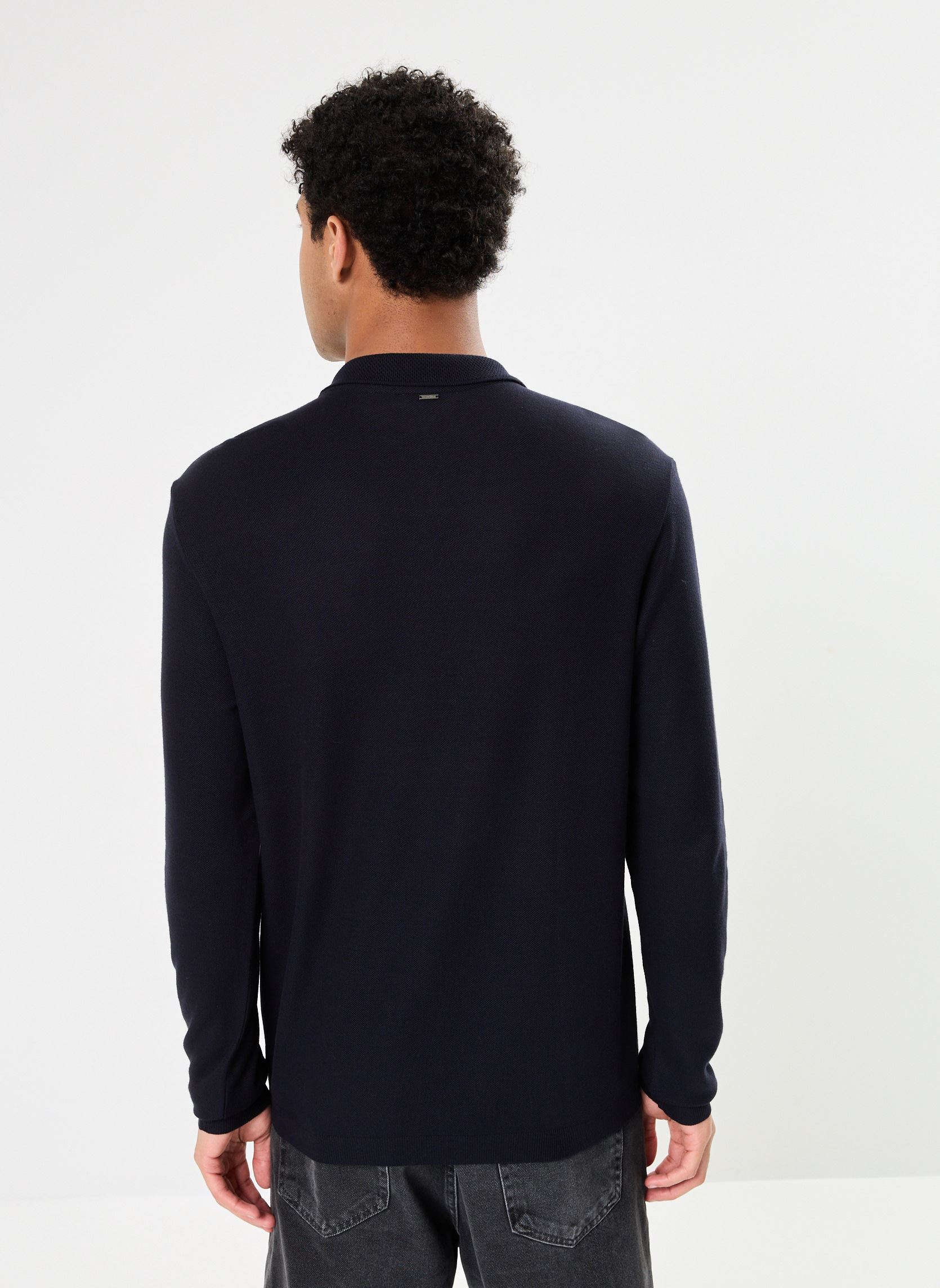 Polos manches courtes MZ14103 homme bleu IKKS Men Polos manches courtes MZ14103 homme bleu MARINE