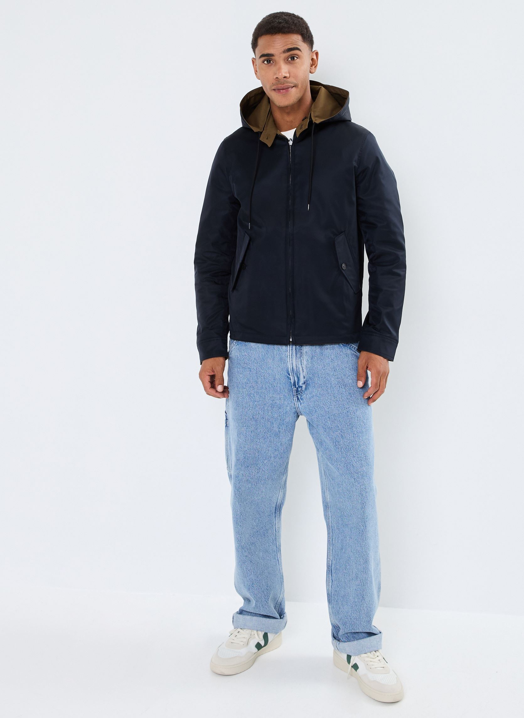 Blousons MZ41073 homme bleu IKKS Men Blousons MZ41073 homme bleu BLEU NAVY