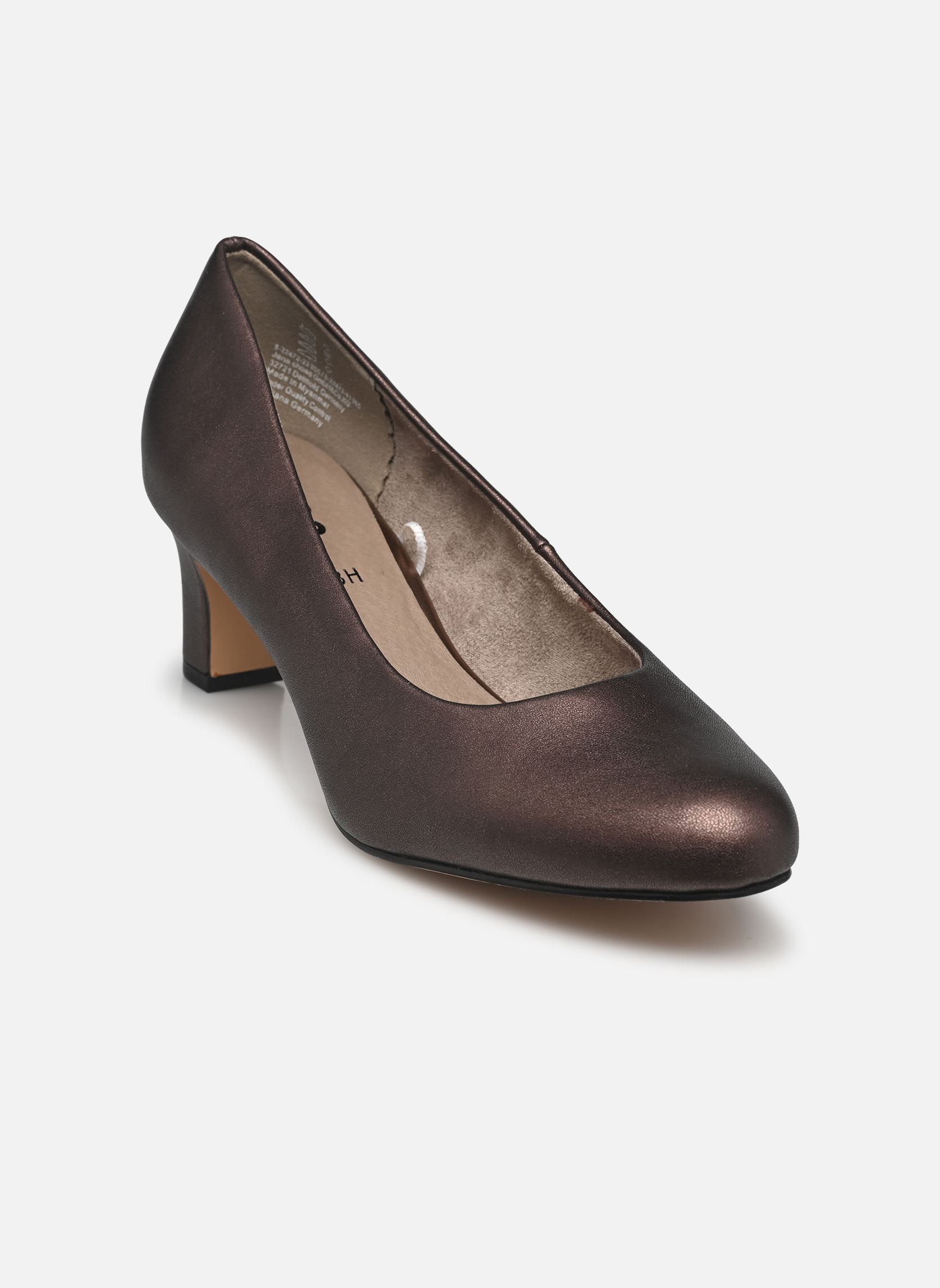 Escarpins 22472-41 femme or et bronze Jana shoes Escarpins 22472-41 femme or et bronze BRONZE
