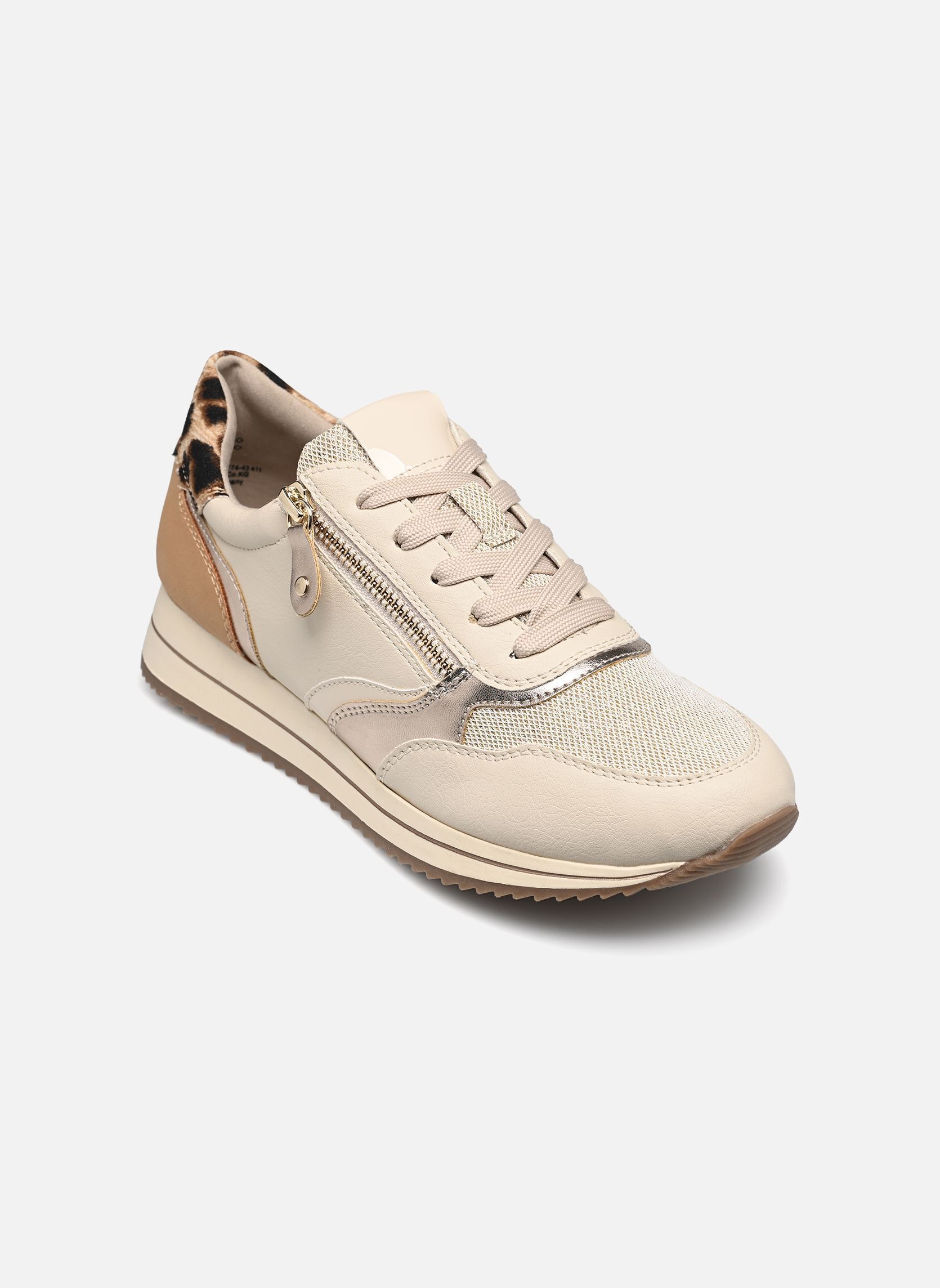 Niedrige Sneaker 23774-43 damen beige Jana shoes Niedrige Sneaker 23774-43 damen beige Ivory