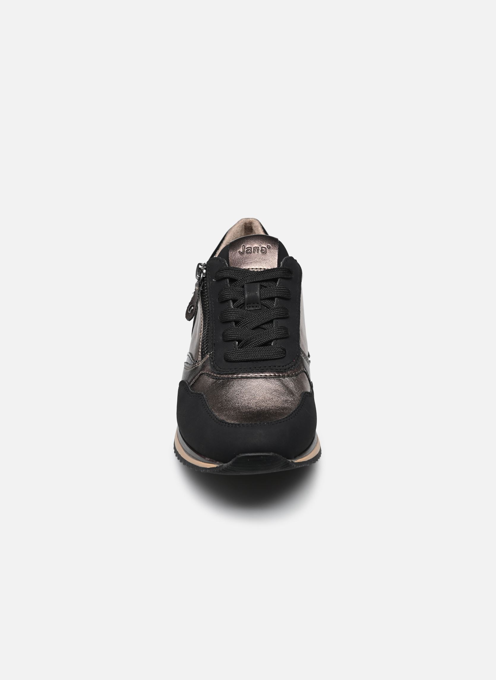 Lage sneakers 23774-43 dames zwart Jana shoes Lage sneakers 23774-43 dames zwart Black/pewter
