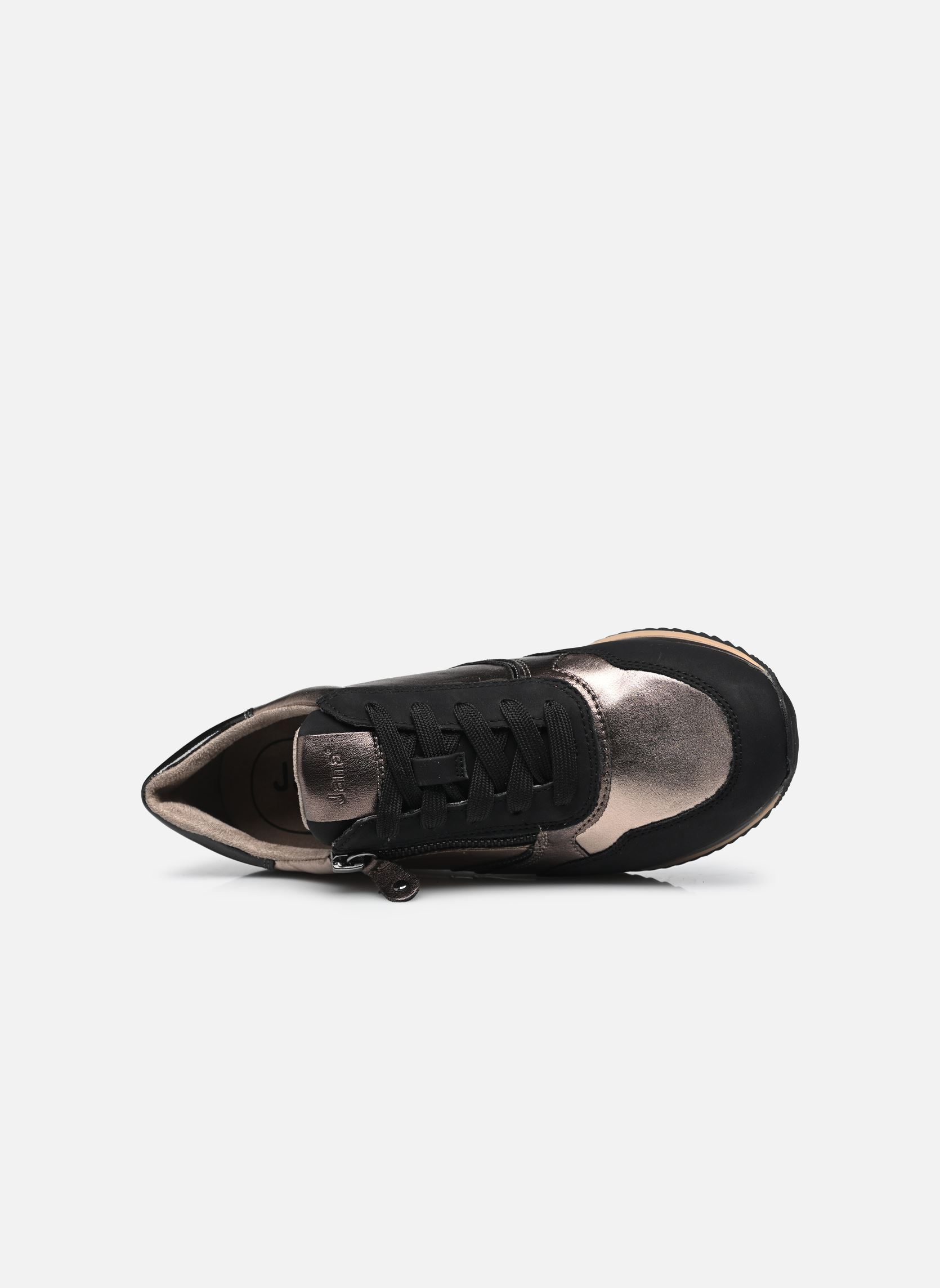 Lage sneakers 23774-43 dames zwart Jana shoes Lage sneakers 23774-43 dames zwart Black/pewter