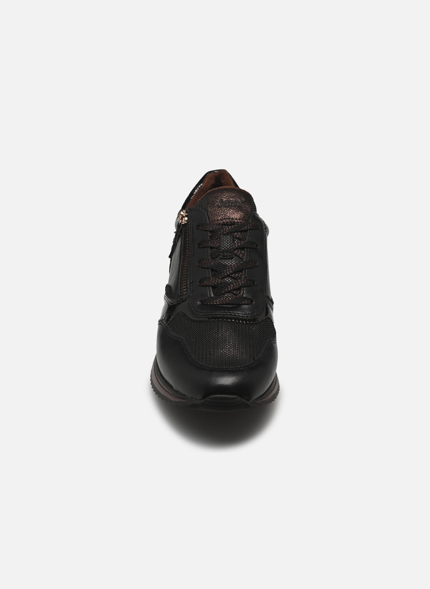 Lage sneakers 23774-43 dames zwart Jana shoes Lage sneakers 23774-43 dames zwart BLACK/BRONZE