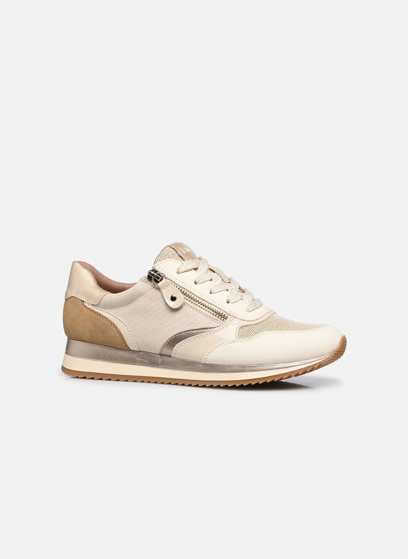 Baskets basses 23774-43 femme beige Jana shoes Baskets basses 23774-43 femme beige IVORY COMB