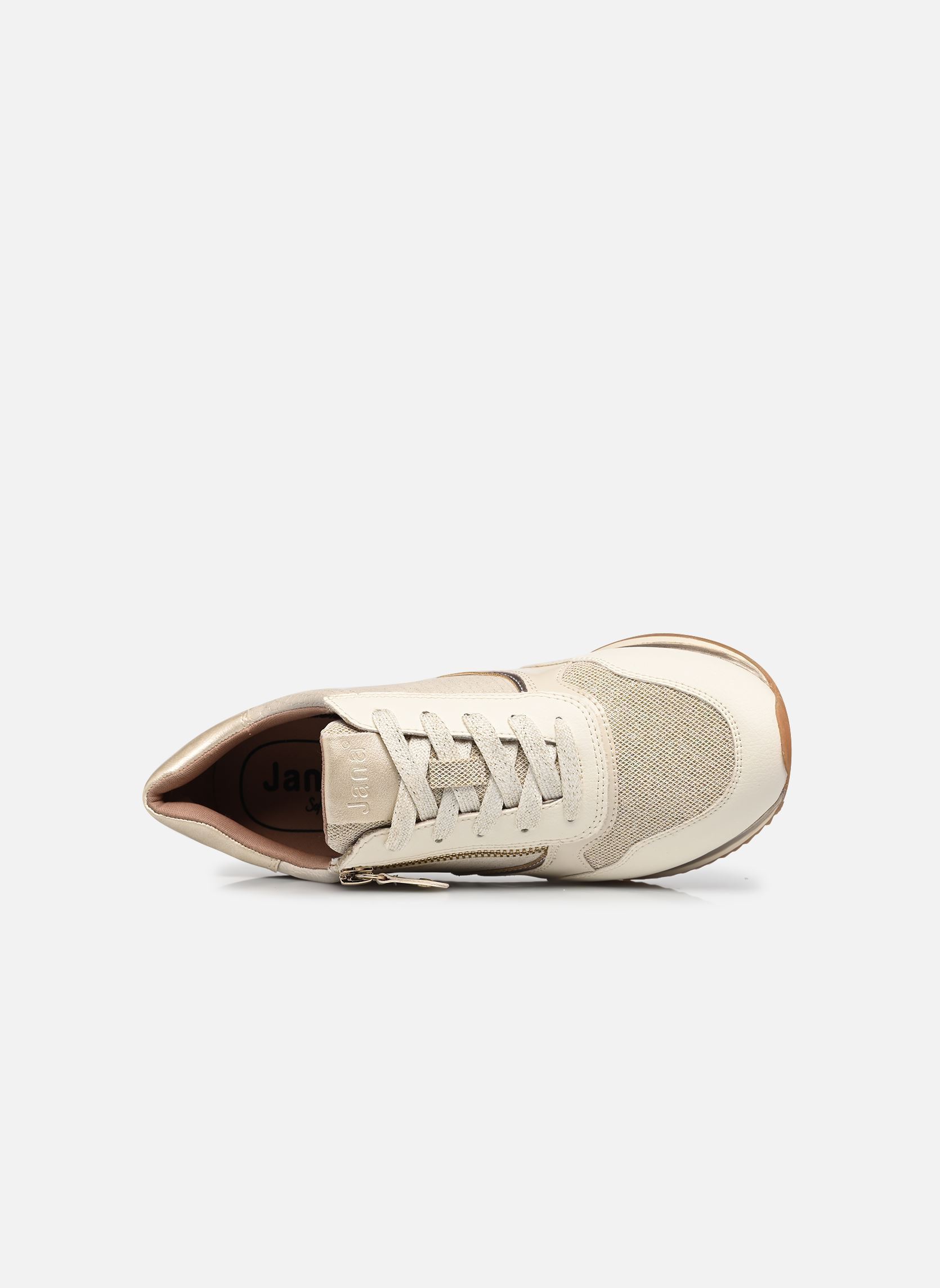 Baskets basses 23774-43 femme beige Jana shoes Baskets basses 23774-43 femme beige IVORY COMB