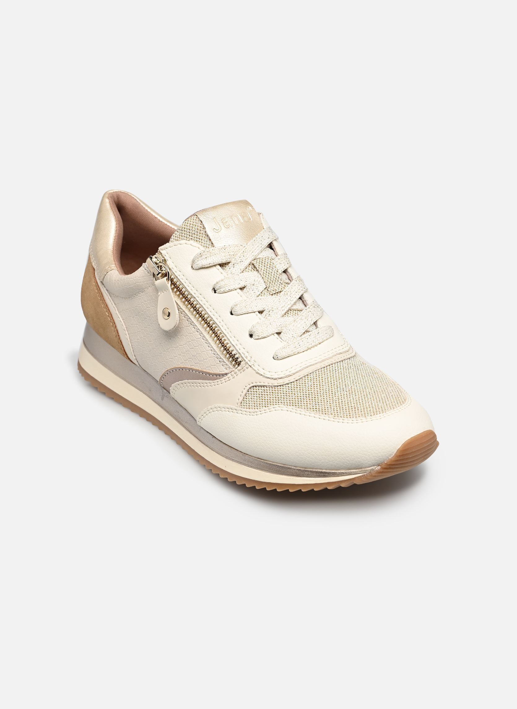 Baskets basses 23774-43 femme beige Jana shoes Baskets basses 23774-43 femme beige IVORY COMB