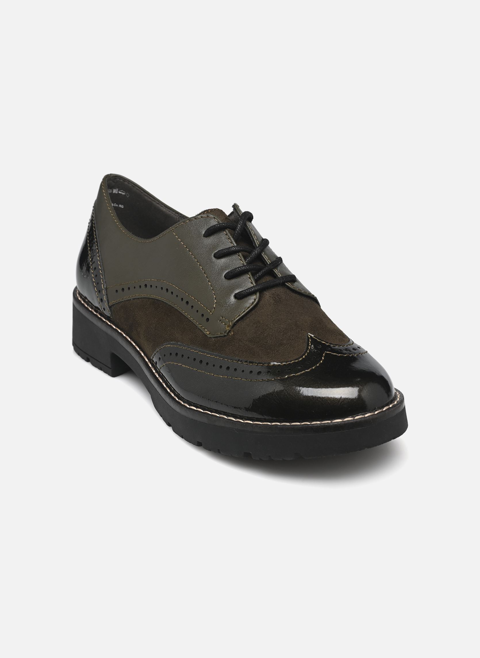 Derbies 23770-43 femme vert Jana shoes Derbies 23770-43 femme vert OLIVE