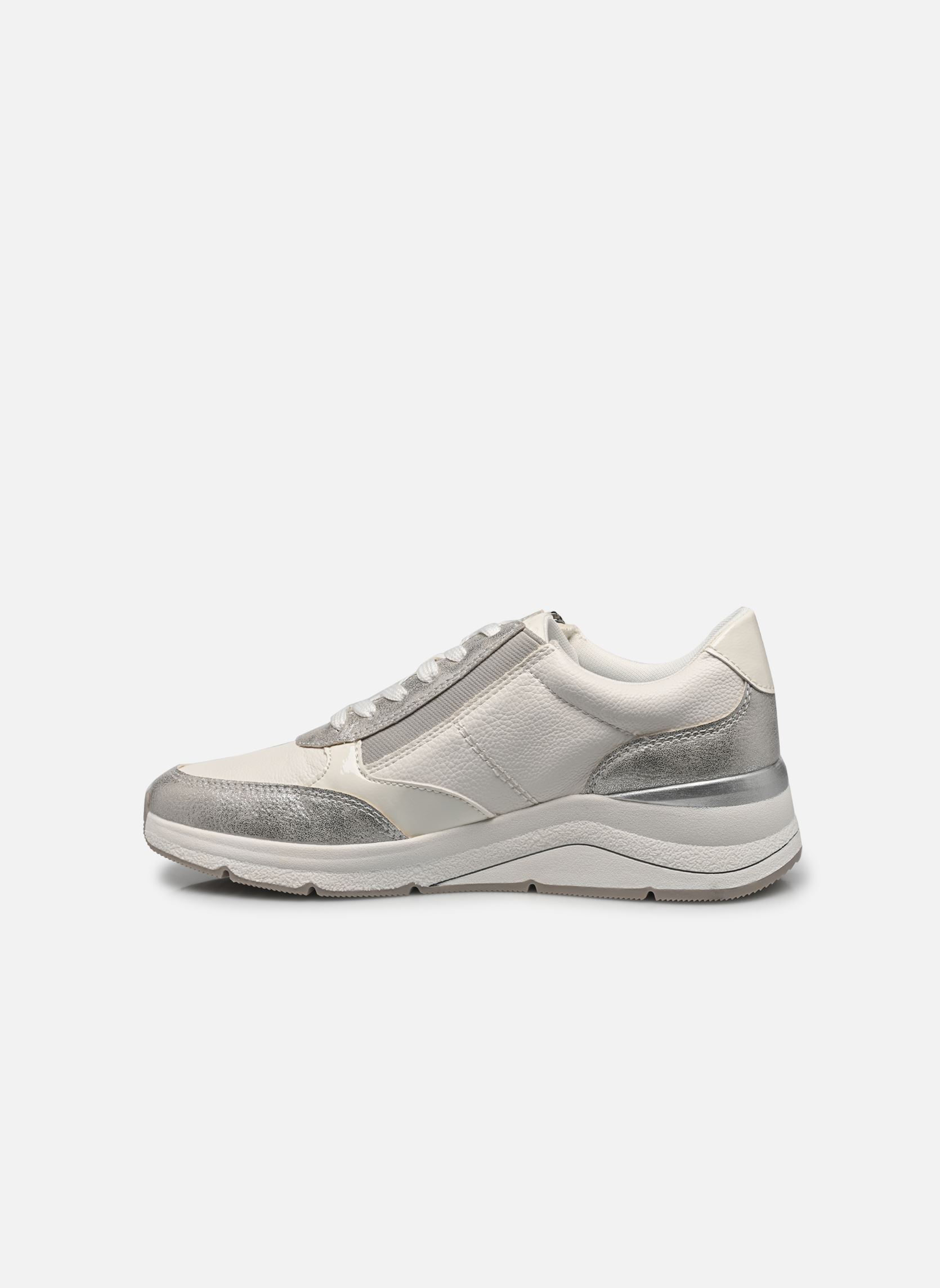 Zapatillas bajas 23777-43 mujer blanco Jana shoes Zapatillas bajas 23777-43 mujer blanco WHITE/SILVER