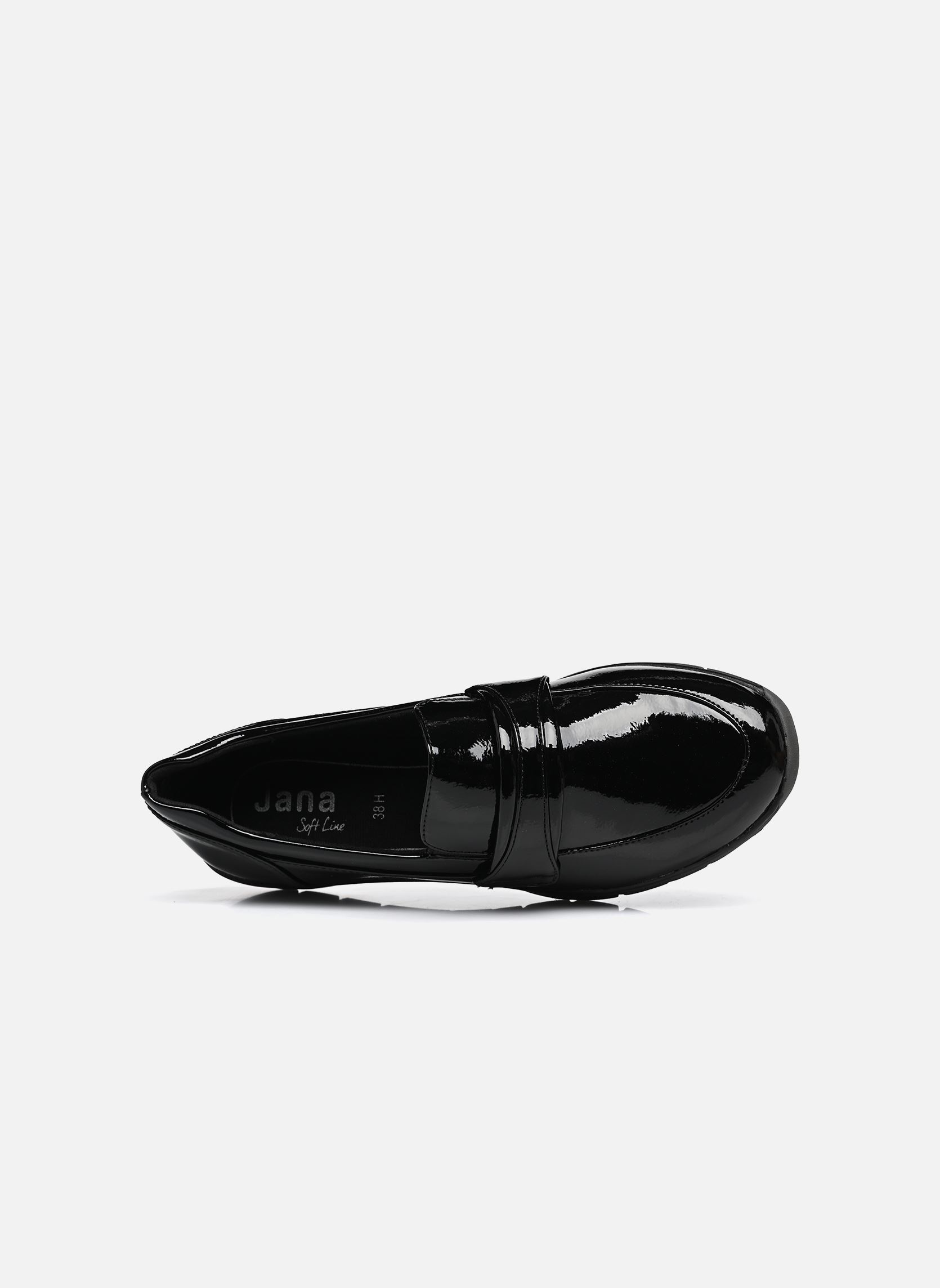 Loafer 24666-43 damen schwarz Jana shoes Loafer 24666-43 damen schwarz BLACK PATENT