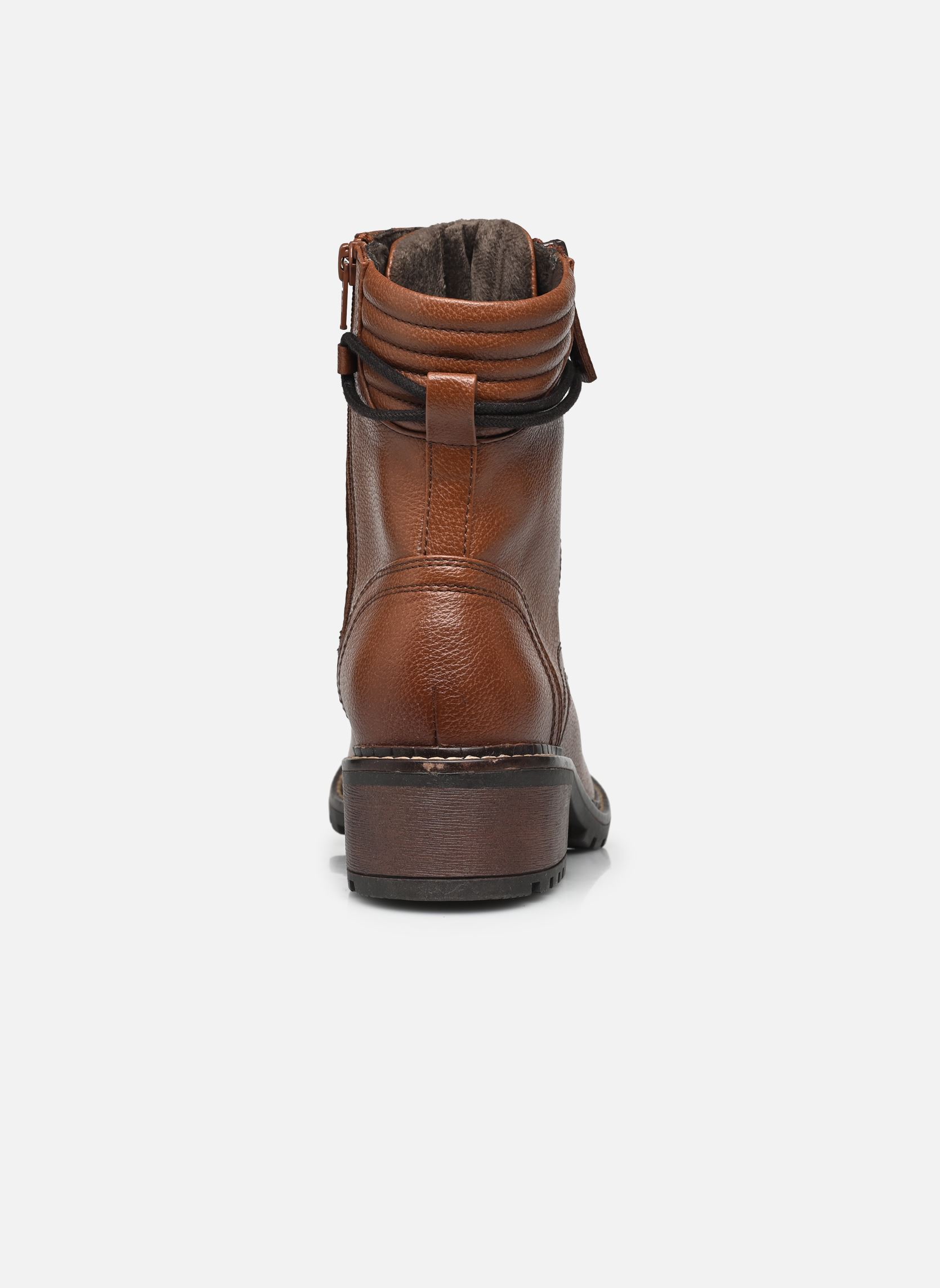 Geschnürte Stiefeletten 25267-43 damen braun Jana shoes Geschnürte Stiefeletten 25267-43 damen braun Cognac