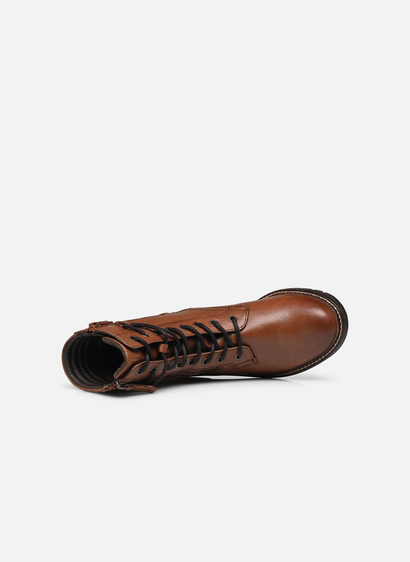Geschnürte Stiefeletten 25267-43 damen braun Jana shoes Geschnürte Stiefeletten 25267-43 damen braun Cognac