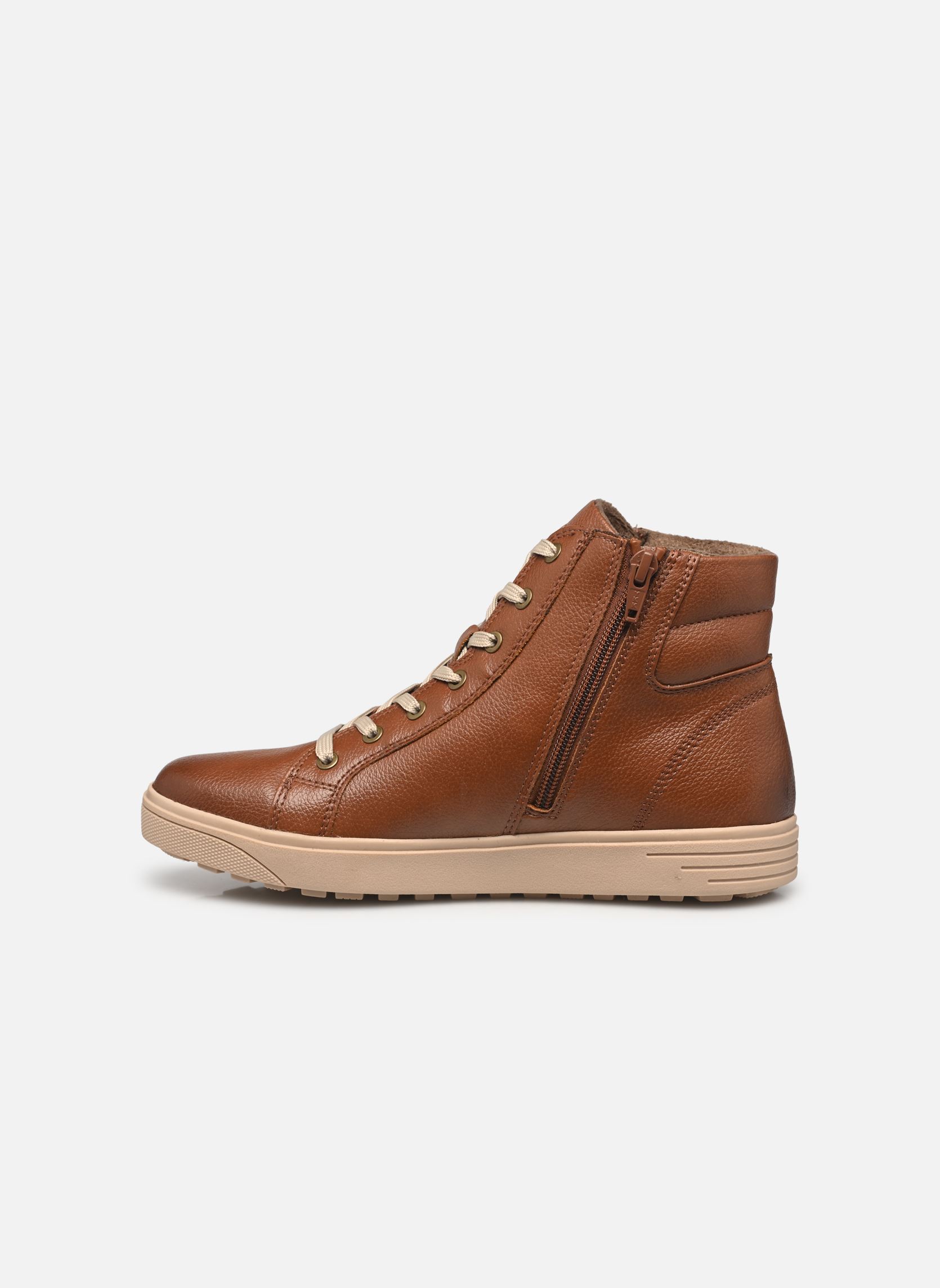 Baskets montantes 25269-43 femme marron Jana shoes Baskets montantes 25269-43 femme marron Cognac
