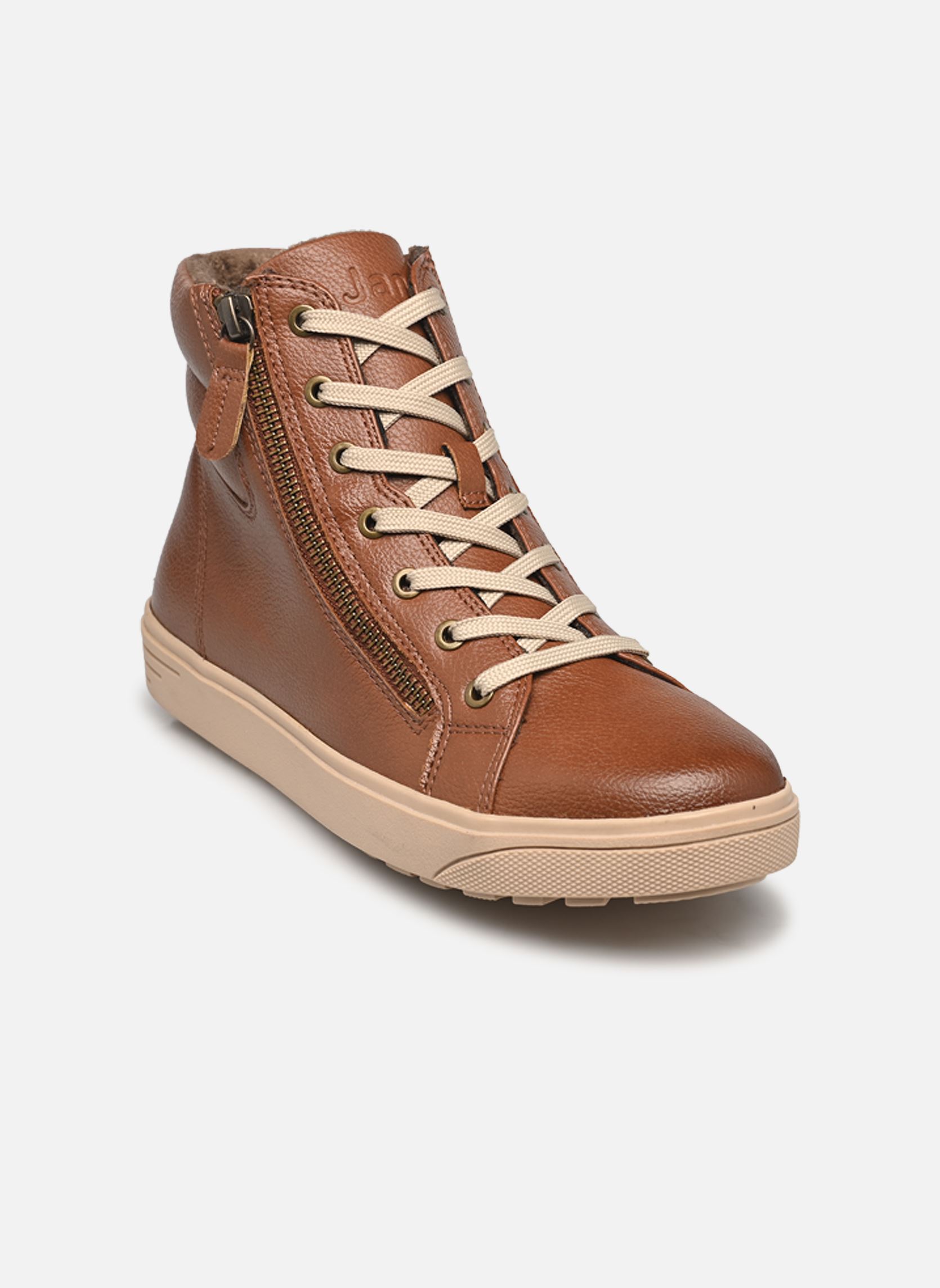 Baskets montantes 25269-43 femme marron Jana shoes Baskets montantes 25269-43 femme marron Cognac