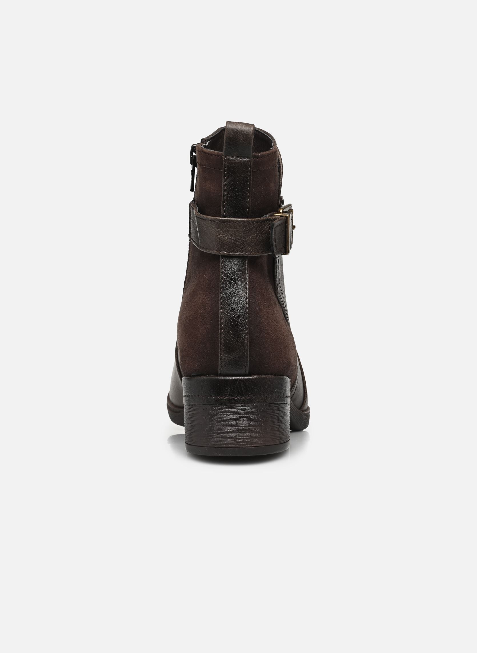 Bottines et boots 25374-43 femme marron Jana shoes Bottines et boots 25374-43 femme marron MOCCA
