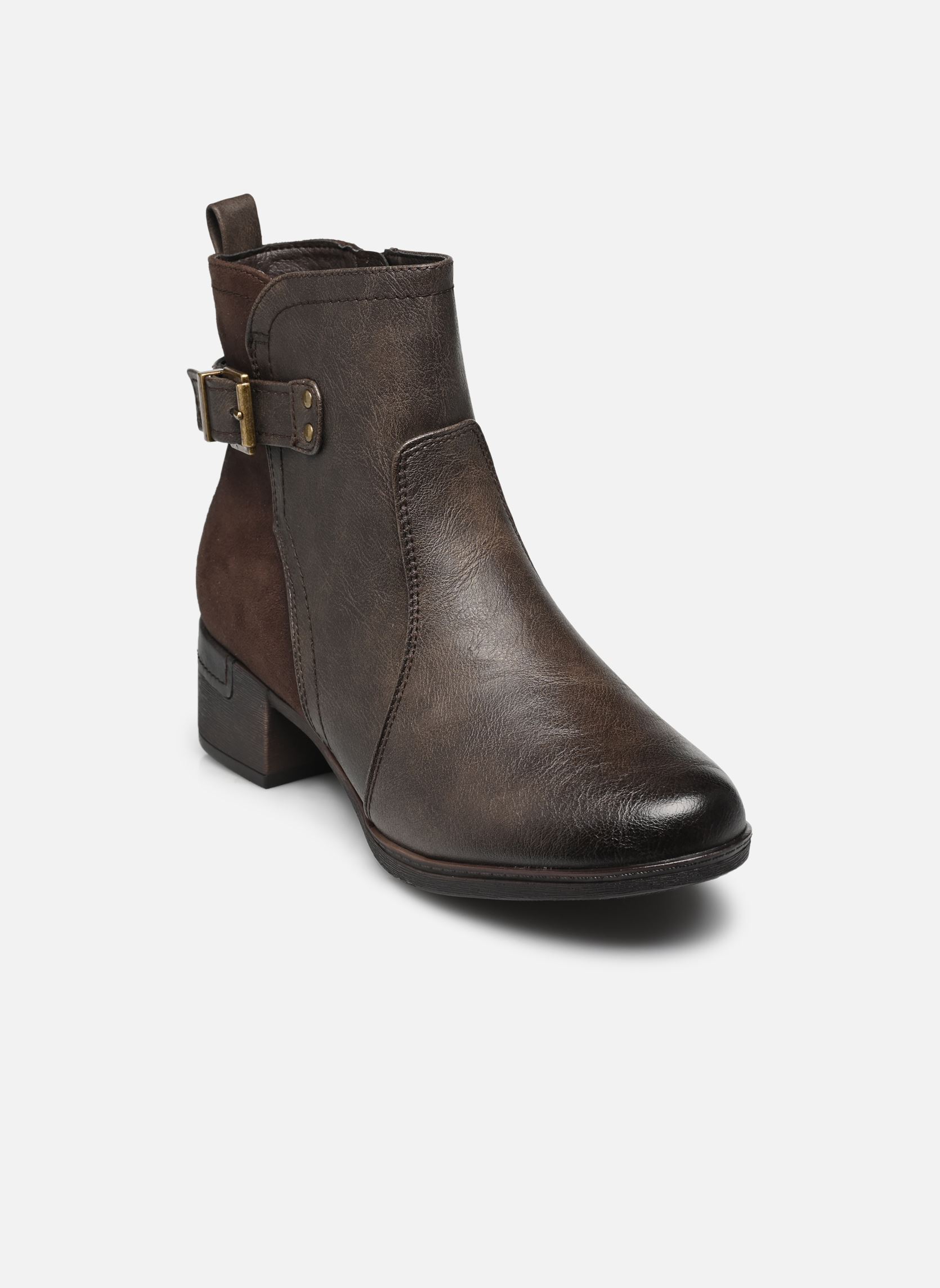 Bottines et boots 25374-43 femme marron Jana shoes Bottines et boots 25374-43 femme marron MOCCA