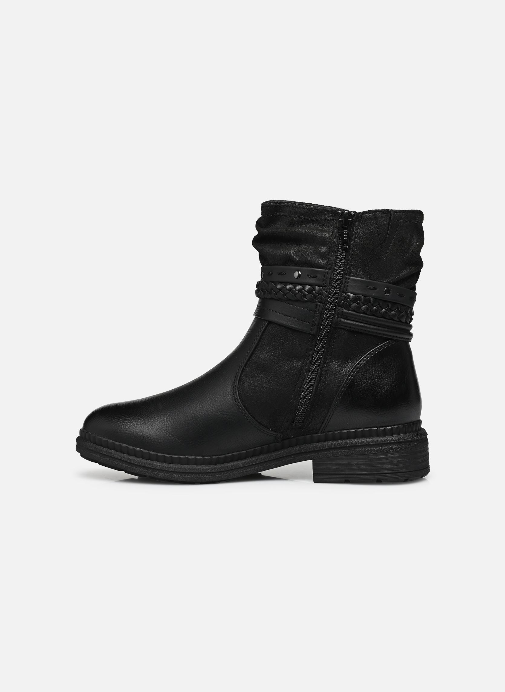 Lage enkellaarsjes 25464-43 dames zwart Jana shoes Lage enkellaarsjes 25464-43 dames zwart BLACK