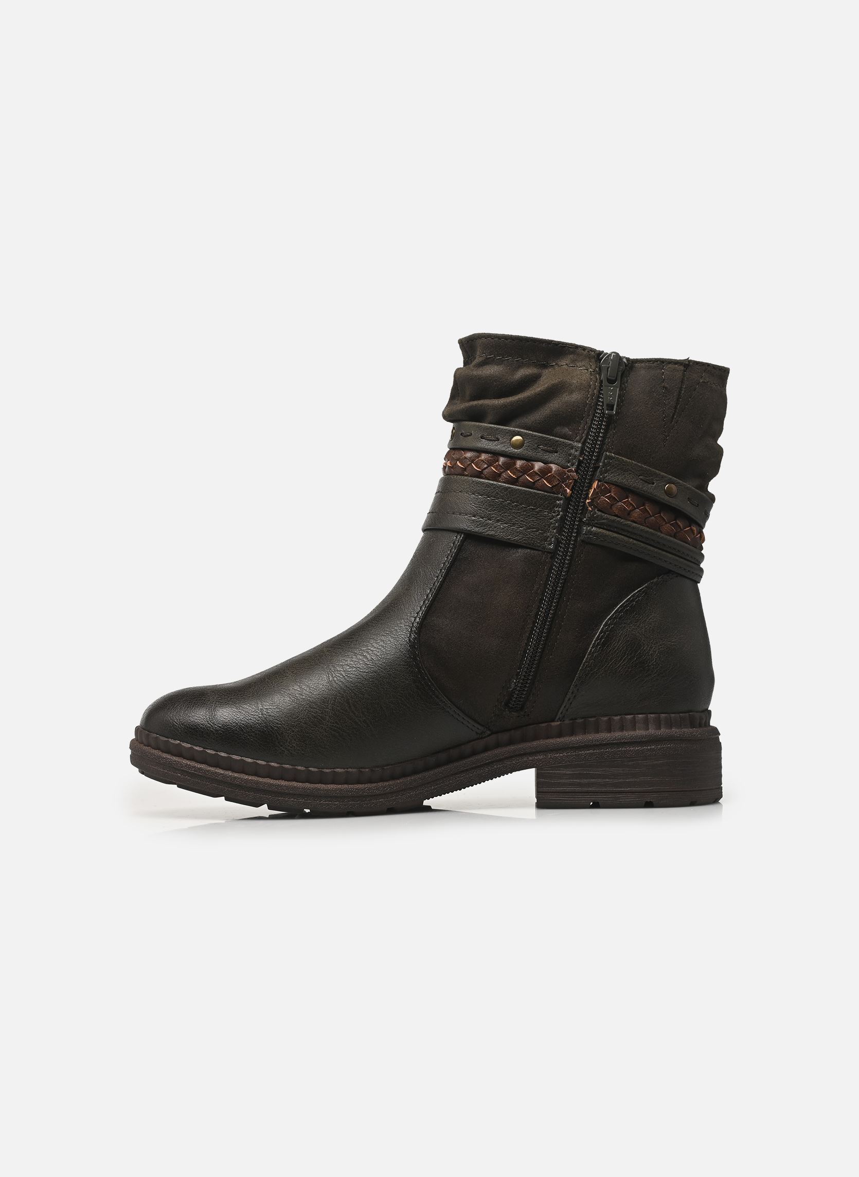 Stiefeletten und Stiefel 25464-43 damen grün Jana shoes Stiefeletten und Stiefel 25464-43 damen grün OLIVE