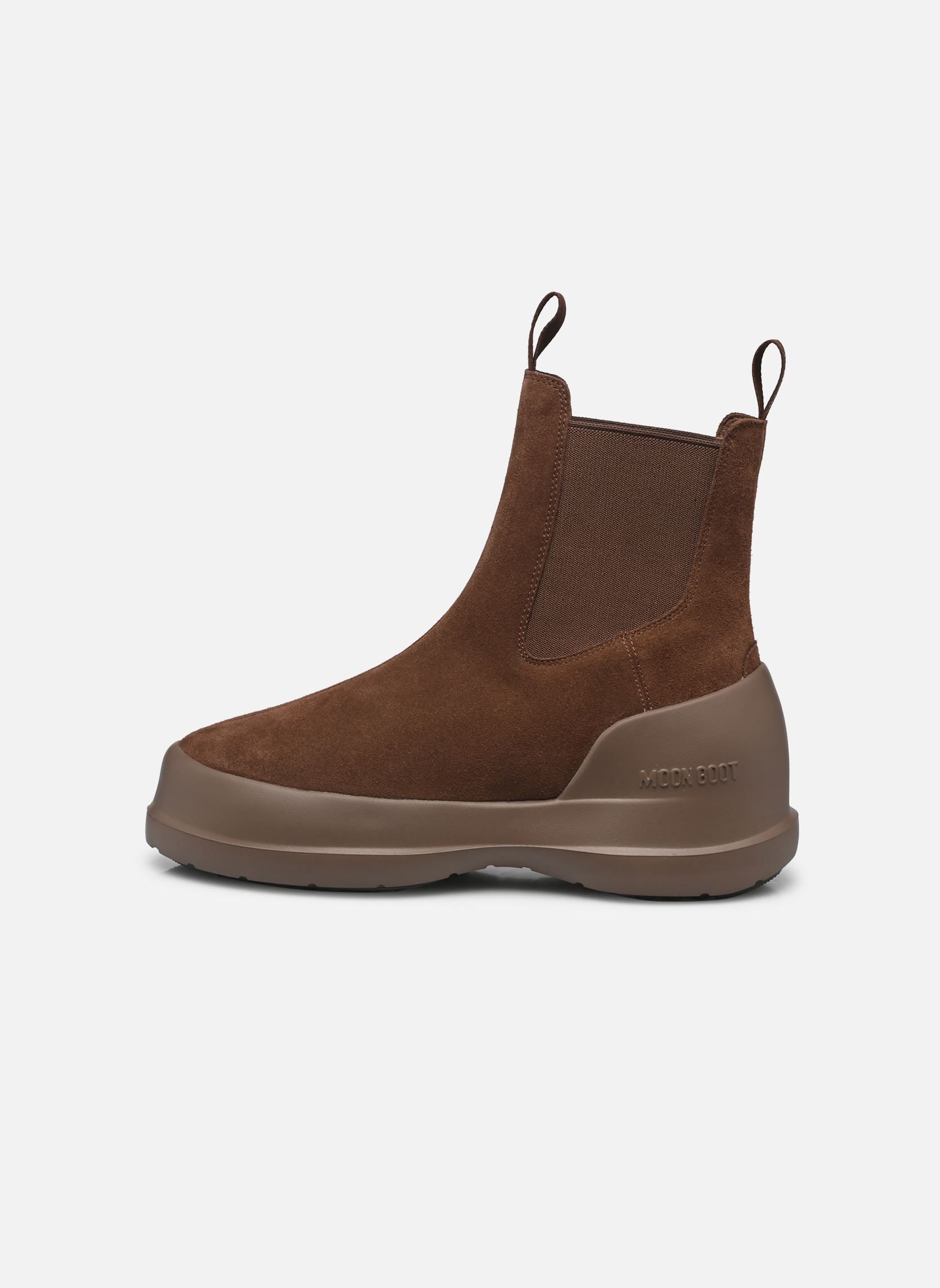 Stivali e stivaletti MB LUNA CHELSEA SUEDE uomo marrone Moon Boot Stivali e stivaletti MB LUNA CHELSEA SUEDE uomo marrone M004 BROWN