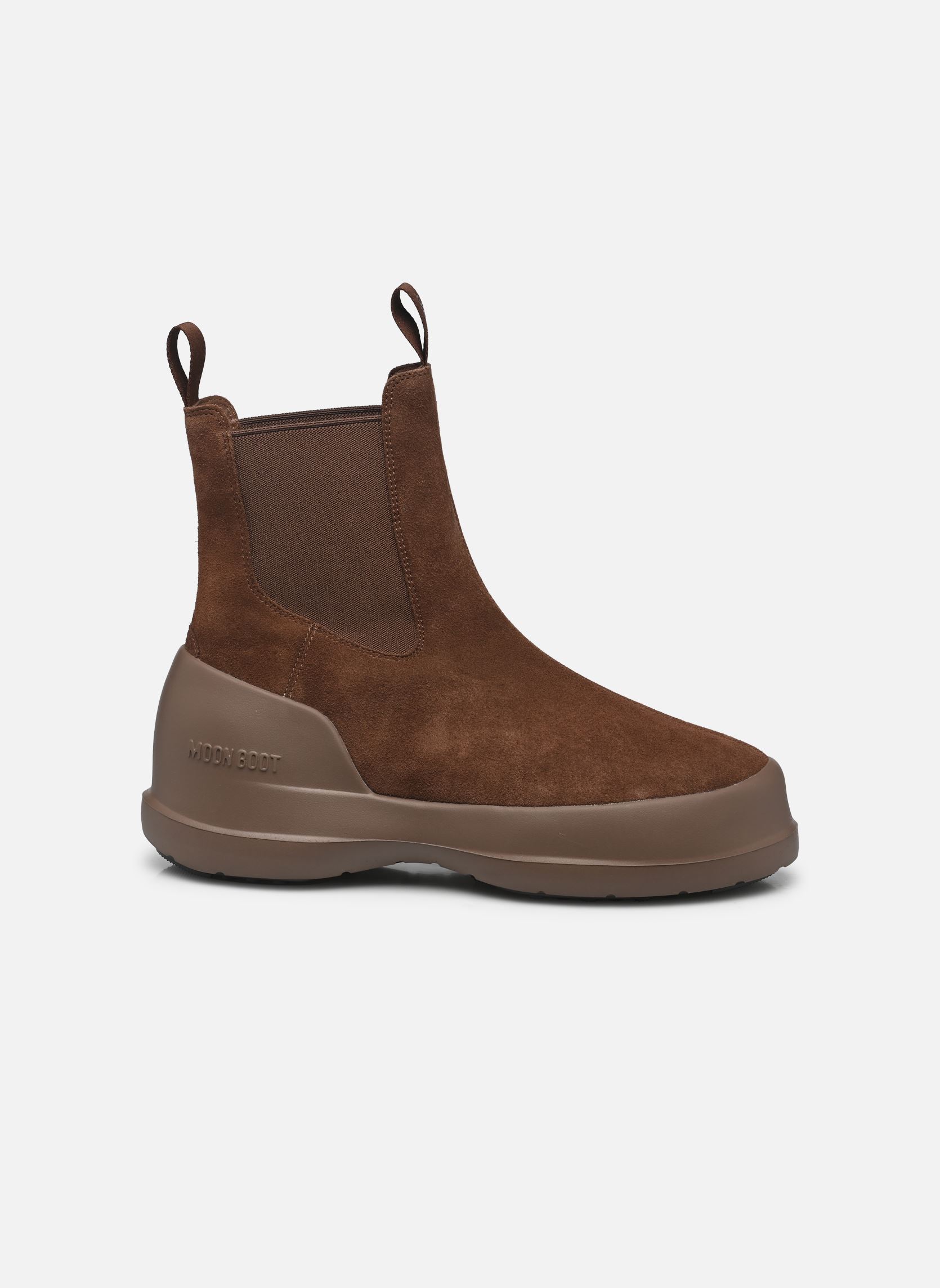 Stivali e stivaletti MB LUNA CHELSEA SUEDE uomo marrone Moon Boot Stivali e stivaletti MB LUNA CHELSEA SUEDE uomo marrone M004 BROWN