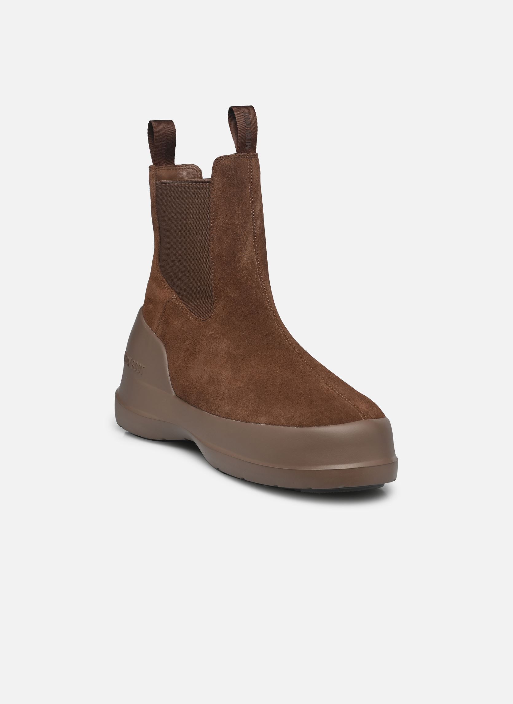 Stivali e stivaletti MB LUNA CHELSEA SUEDE uomo marrone Moon Boot Stivali e stivaletti MB LUNA CHELSEA SUEDE uomo marrone M004 BROWN