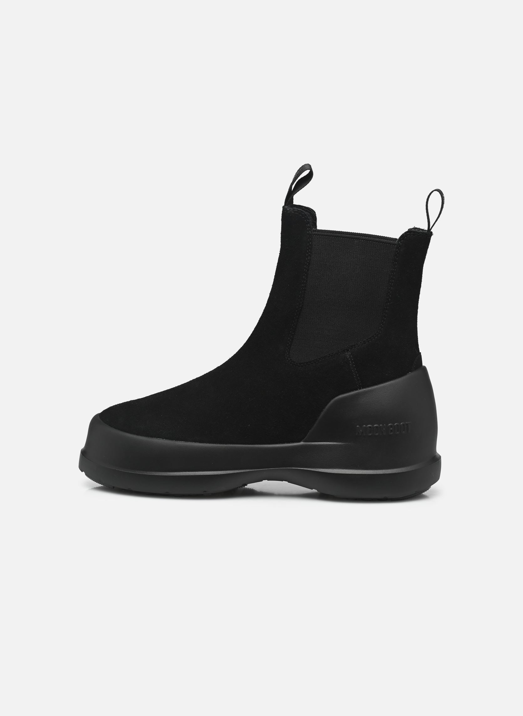 Bottines et bottes MB LUNA CHELSEA SUEDE homme noir Moon Boot Bottines et bottes MB LUNA CHELSEA SUEDE homme noir N001 BLACK