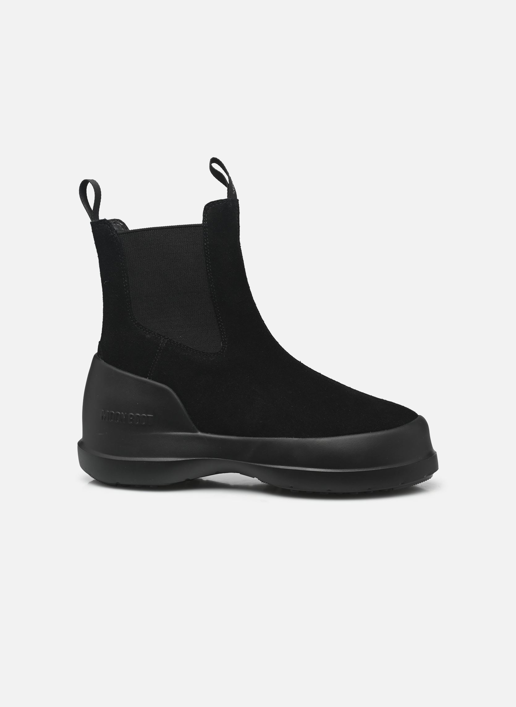 Bottines et bottes MB LUNA CHELSEA SUEDE homme noir Moon Boot Bottines et bottes MB LUNA CHELSEA SUEDE homme noir N001 BLACK
