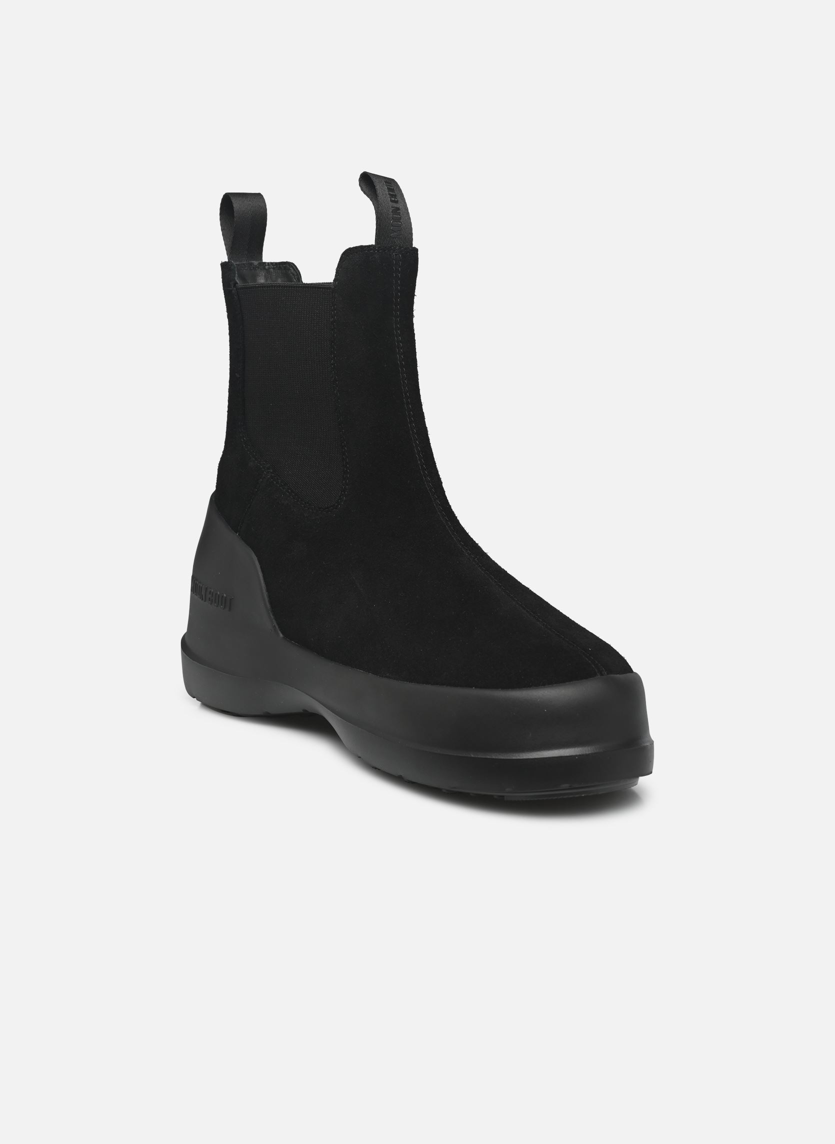 Bottines et bottes MB LUNA CHELSEA SUEDE homme noir Moon Boot Bottines et bottes MB LUNA CHELSEA SUEDE homme noir N001 BLACK