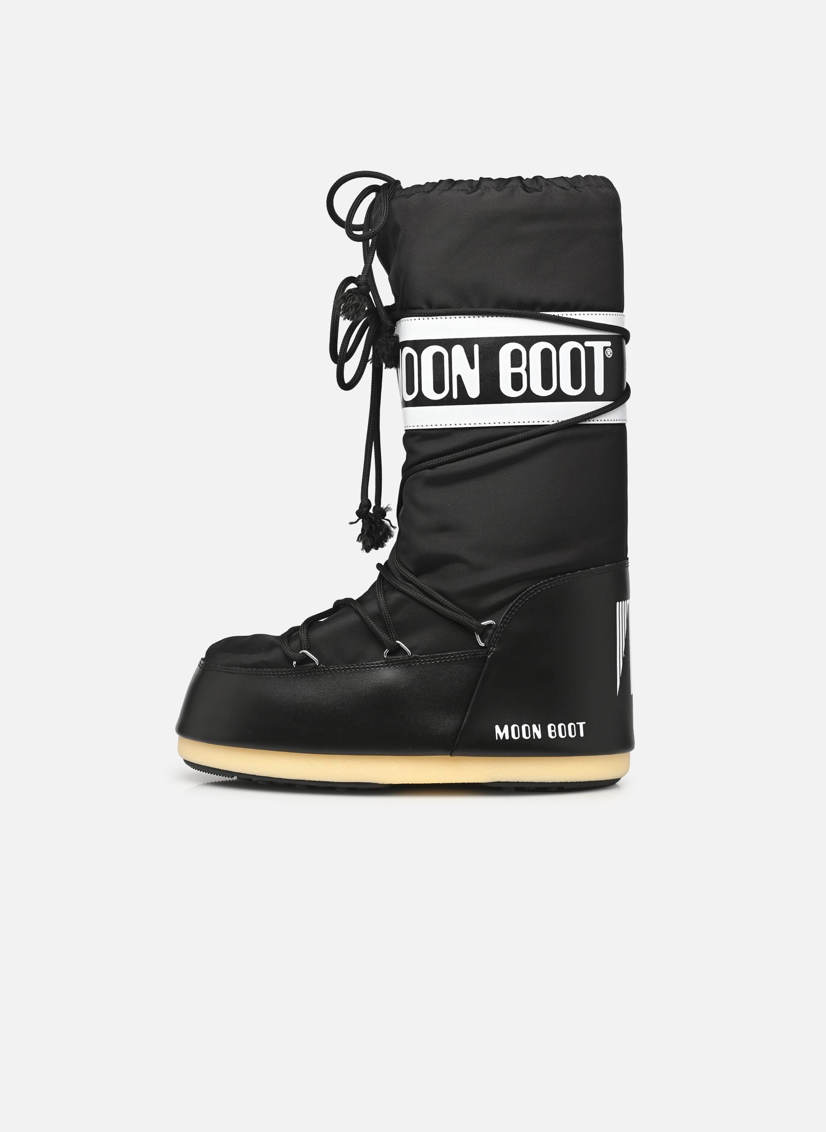 Bottes de neige MB ICON NYLON M homme noir Moon Boot Bottes de neige MB ICON NYLON M homme noir N001 BLACK