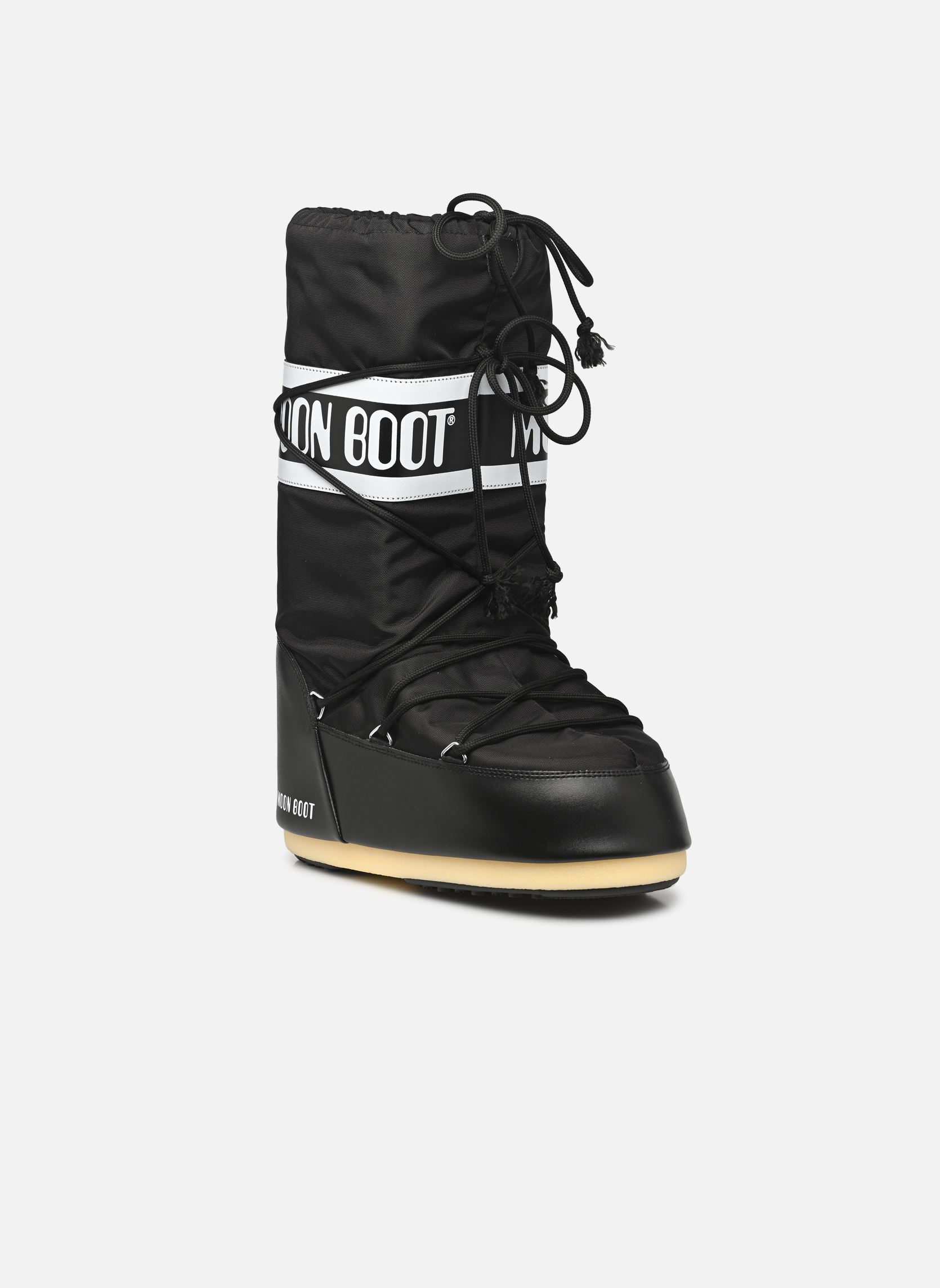 Bottes de neige MB ICON NYLON M homme noir Moon Boot Bottes de neige MB ICON NYLON M homme noir N001 BLACK