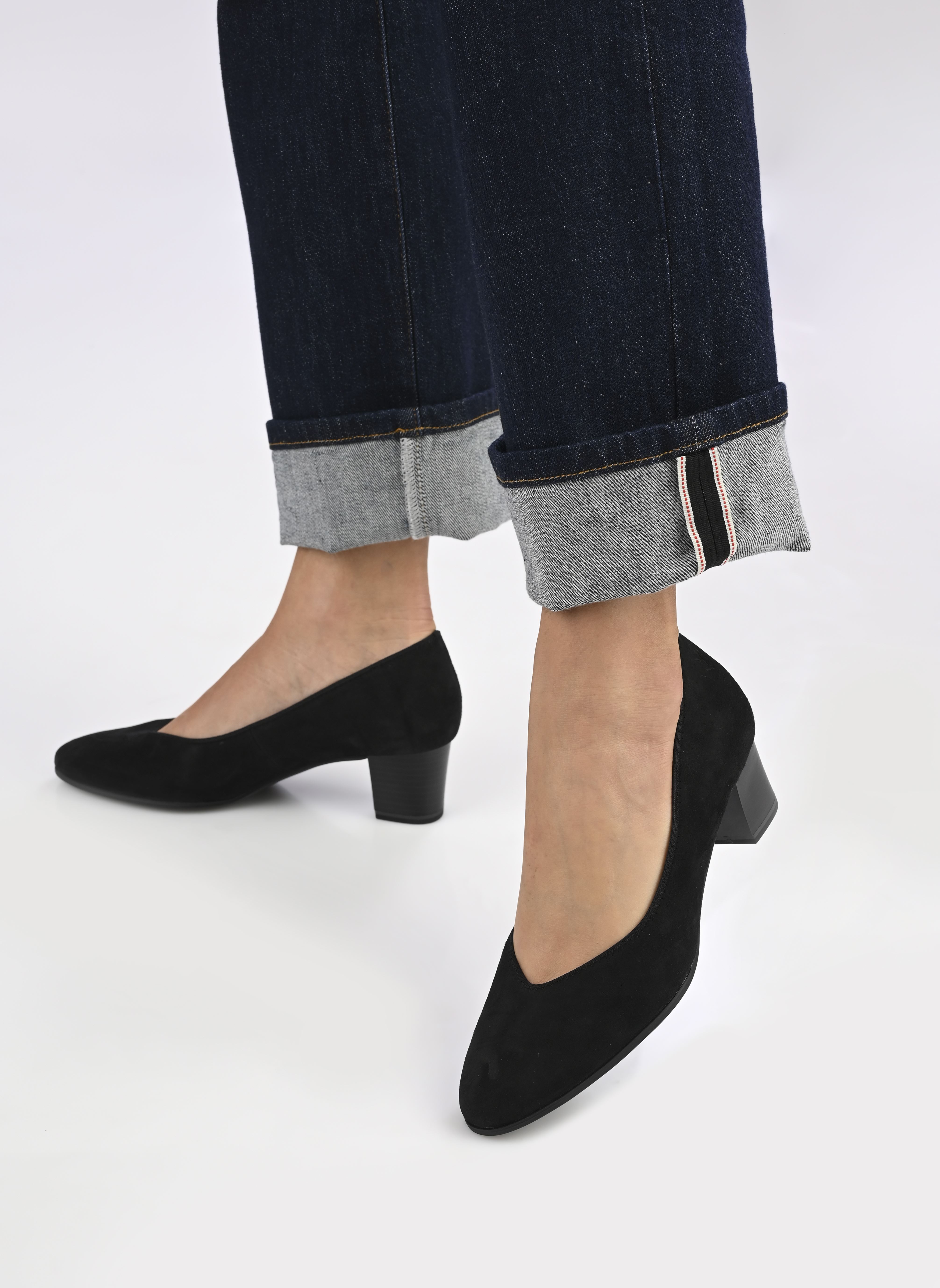 Pumps 22301-43 damen schwarz Caprice Pumps 22301-43 damen schwarz BLACK SUEDE