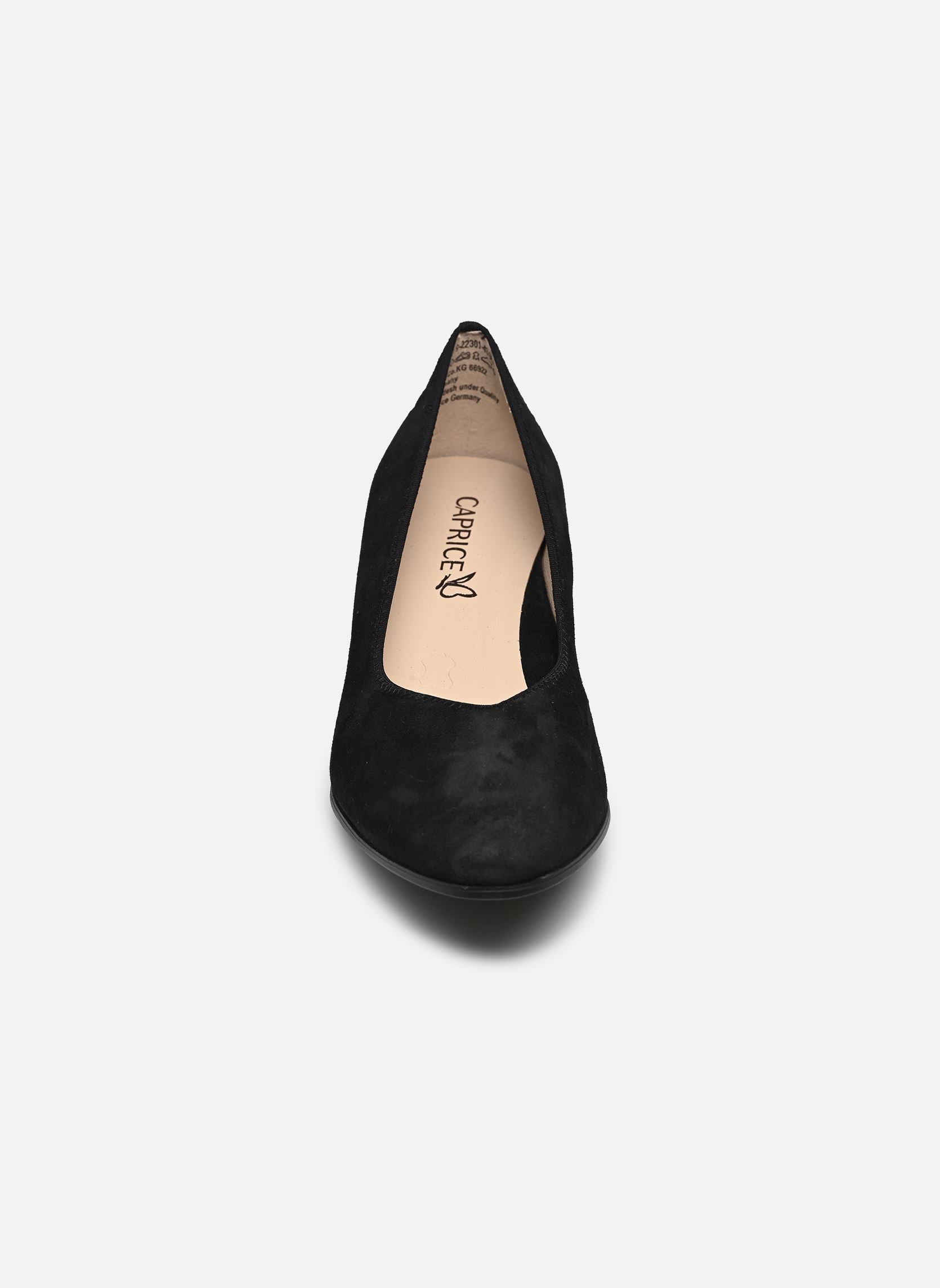 Pumps 22301-43 damen schwarz Caprice Pumps 22301-43 damen schwarz BLACK SUEDE