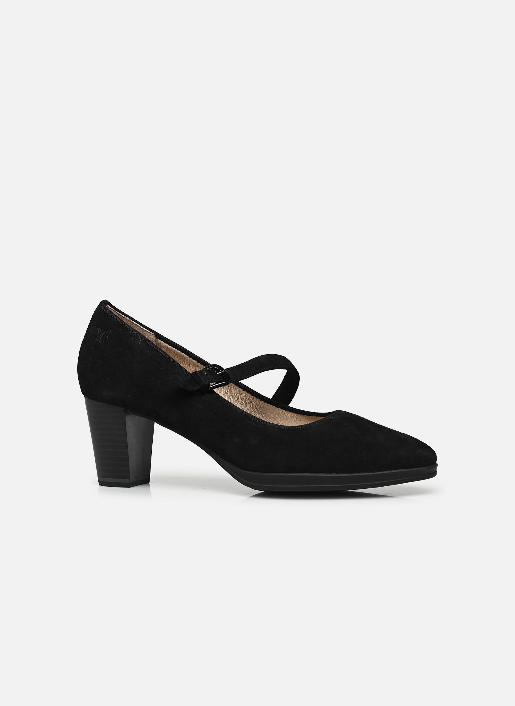 Escarpins à brides 22401-43 femme noir Caprice Escarpins à brides 22401-43 femme noir BLACK SUEDE