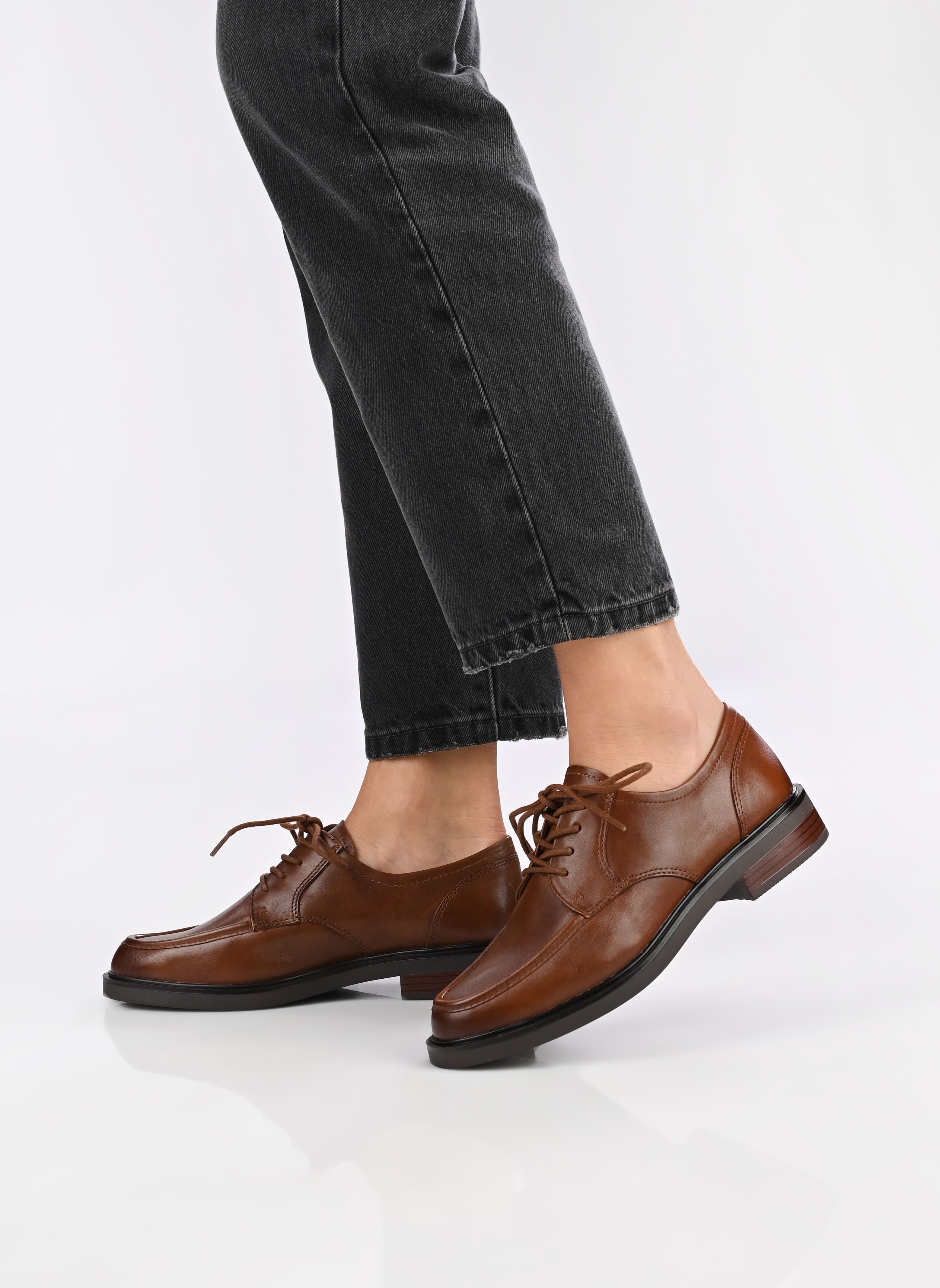 Derbys 23303-43 damen braun Caprice Derbys 23303-43 damen braun COGNAC NAPPA