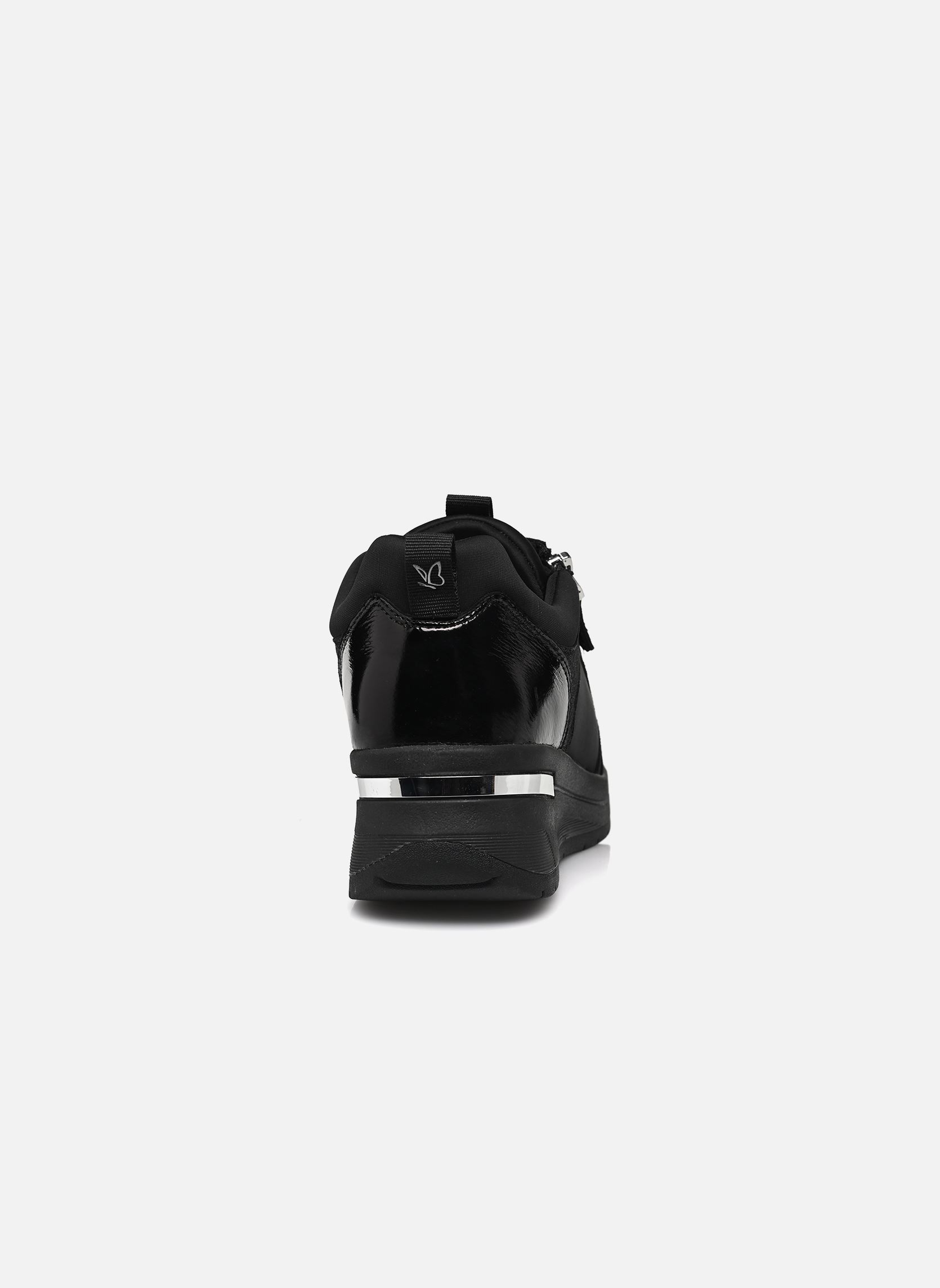 Baskets compensées 23304-43 femme noir Caprice Baskets compensées 23304-43 femme noir BLACK COMB