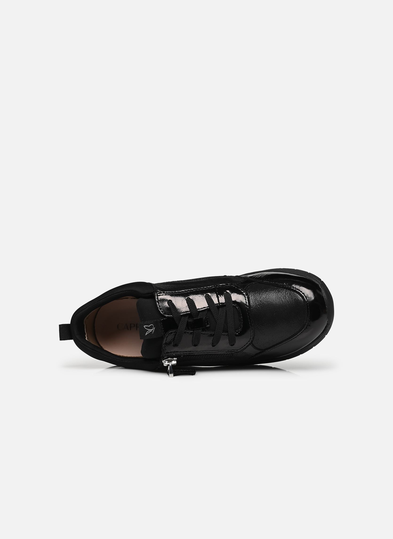 Baskets compensées 23304-43 femme noir Caprice Baskets compensées 23304-43 femme noir BLACK COMB