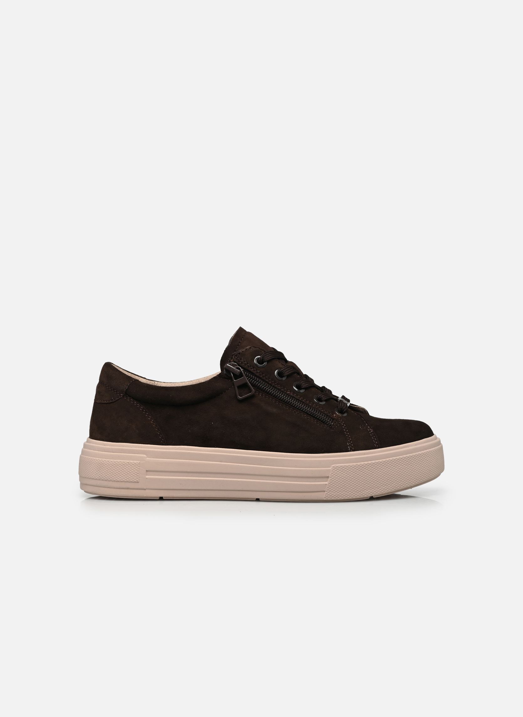 Baskets basses 23351-43 femme marron Caprice Baskets basses 23351-43 femme marron DK BROWN SUEDE
