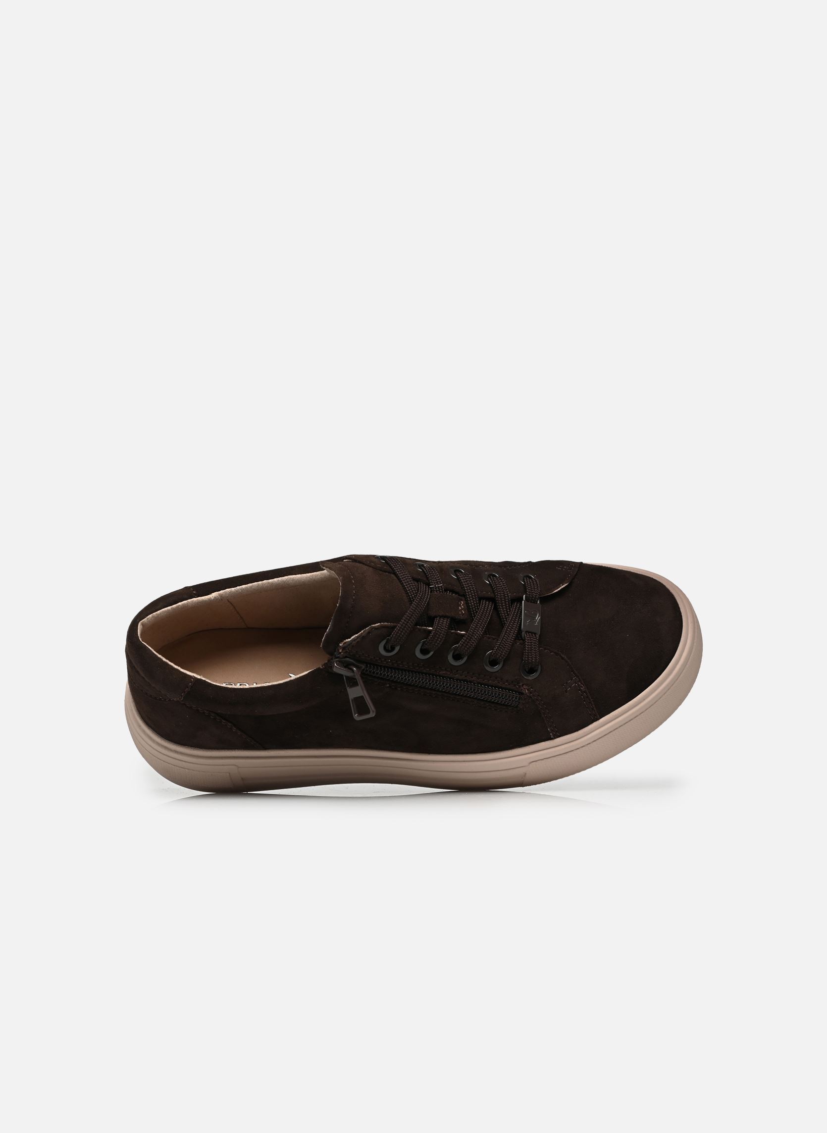 Baskets basses 23351-43 femme marron Caprice Baskets basses 23351-43 femme marron DK BROWN SUEDE