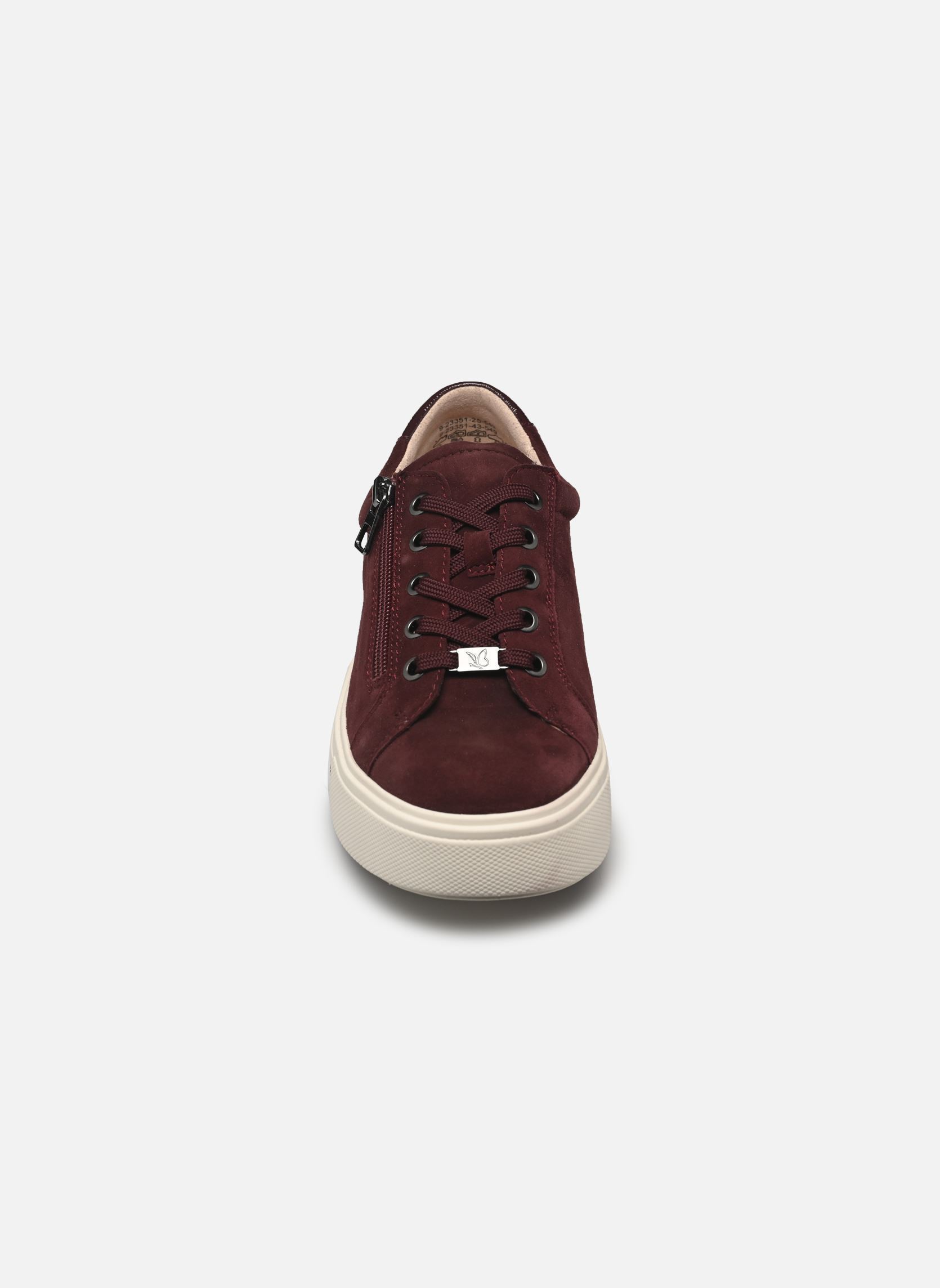 Lage sneakers 23351-43 dames bordeaux Caprice Lage sneakers 23351-43 dames bordeaux BORDEAUX SUEDE