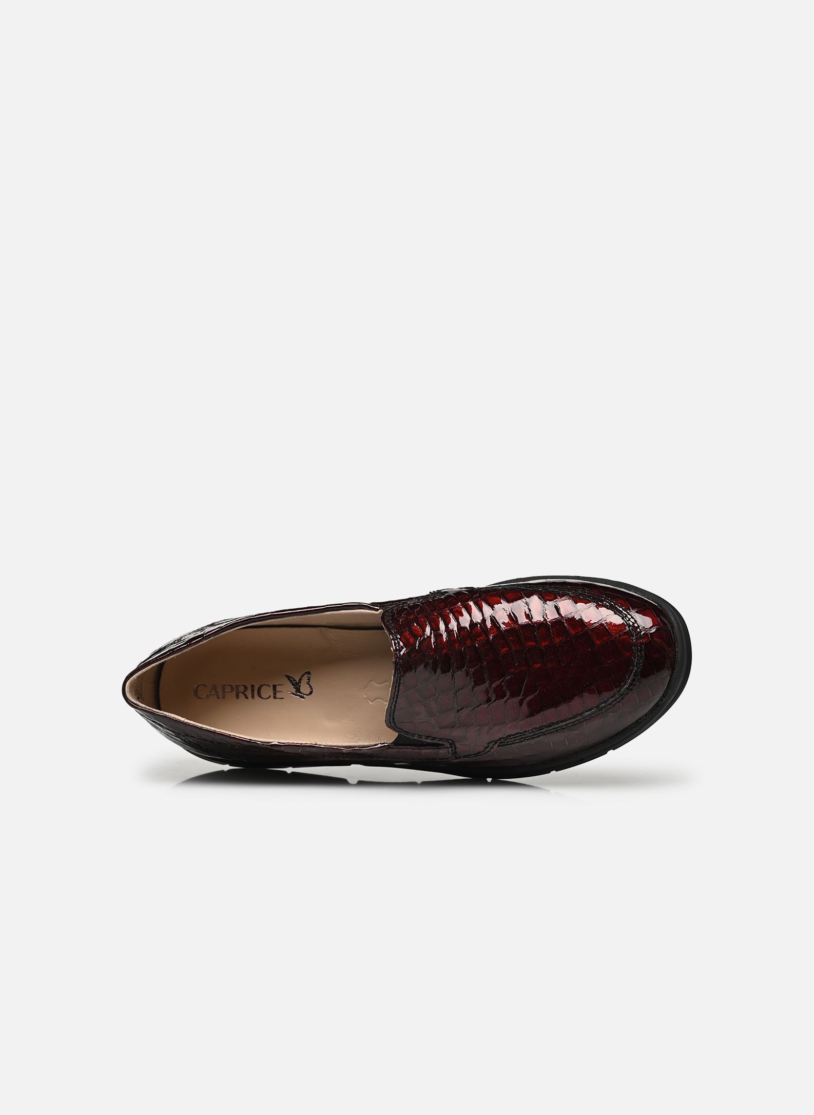 Mocassins 24651-43 dames bordeaux Caprice Mocassins 24651-43 dames bordeaux BORD. CROCO
