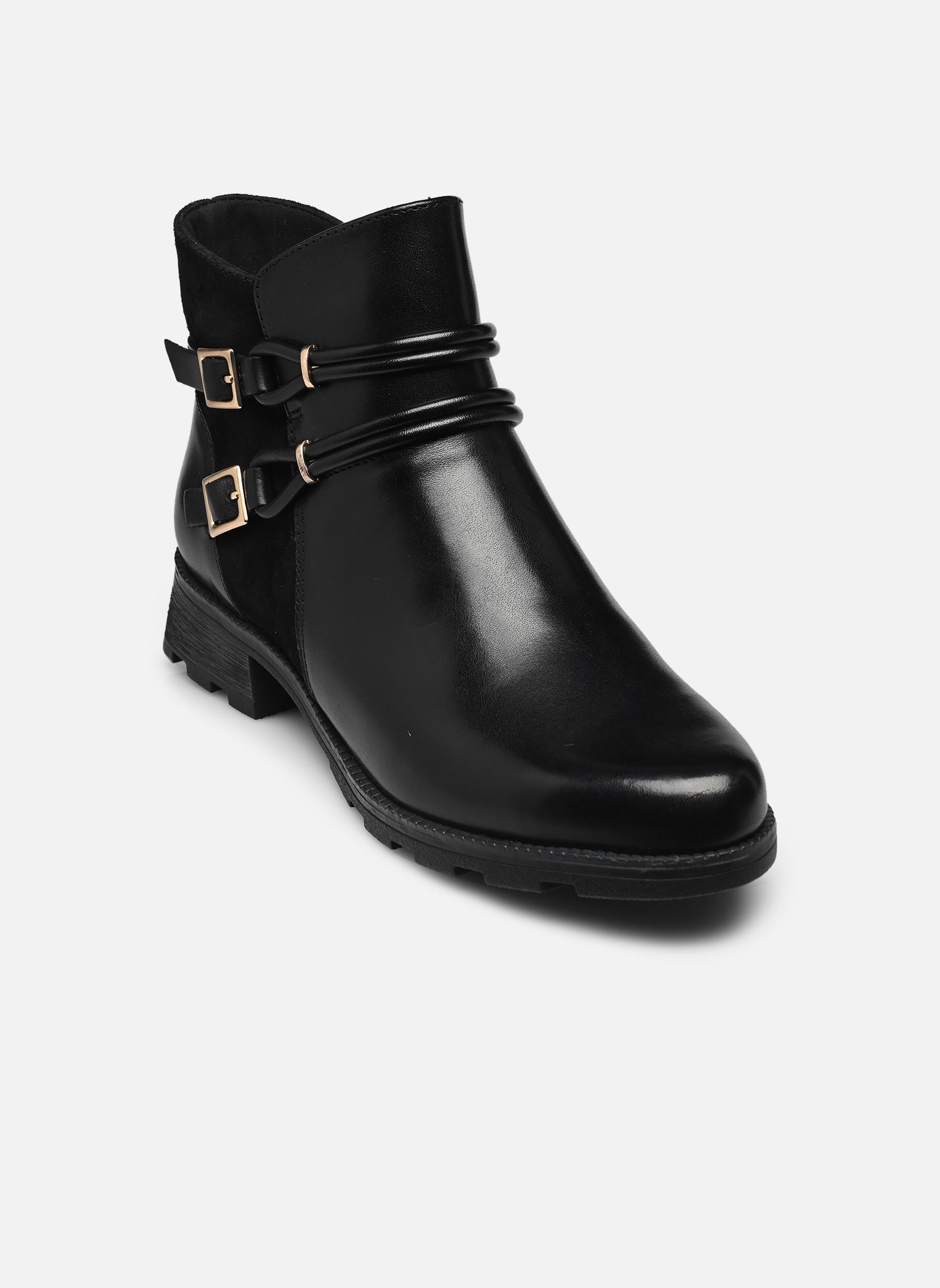 Enkellaarzen en boots 25419-43 dames zwart Caprice Enkellaarzen en boots 25419-43 dames zwart BLACK COMB