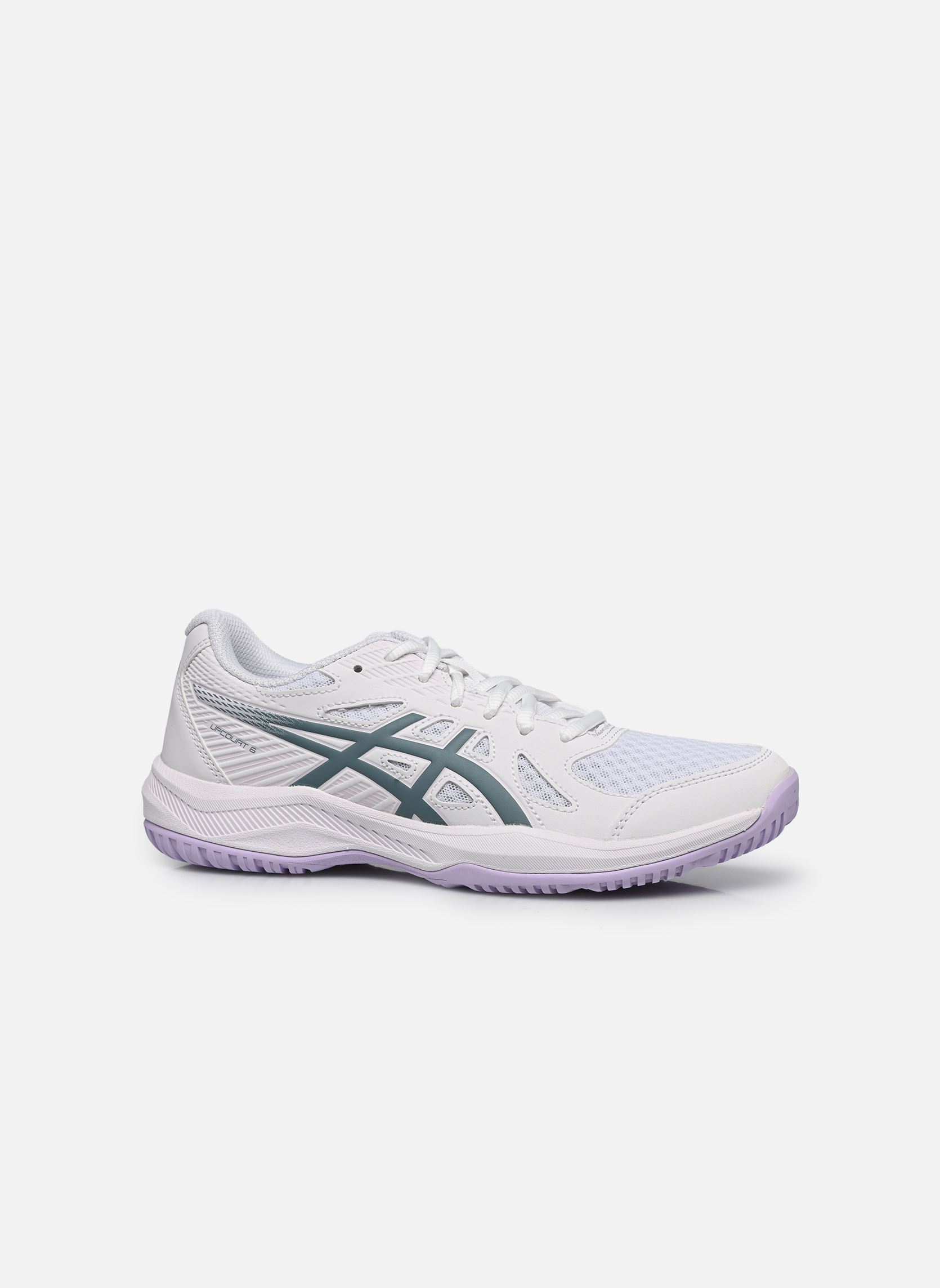 Sportschoenen Upcourt 6 W dames wit Asics Sportschoenen Upcourt 6 W dames wit WHITE/FOGGY TEAL