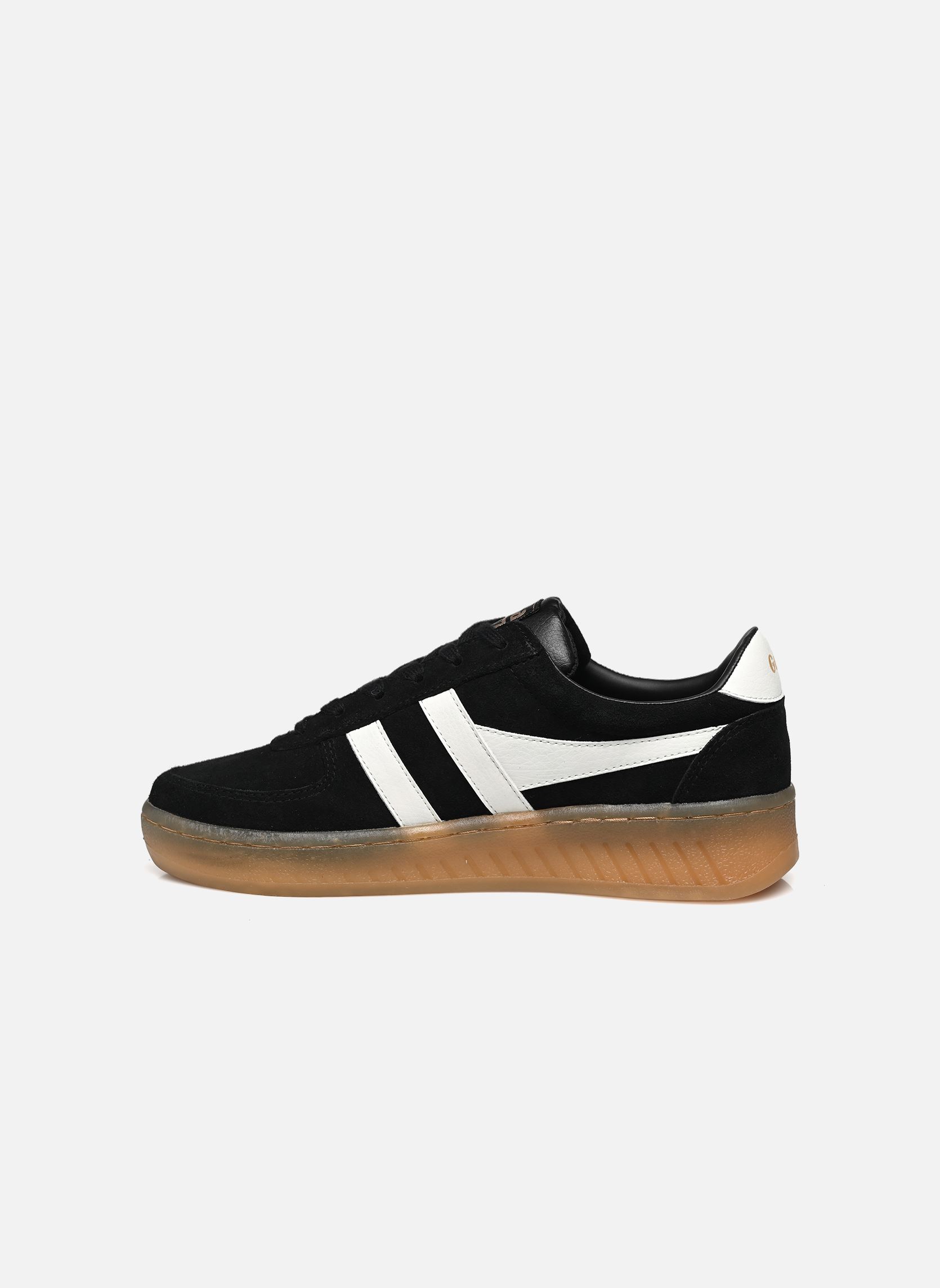 Baskets Grandslam Suede W femme noir Gola Baskets Grandslam Suede W femme noir Black/Off white/Gum