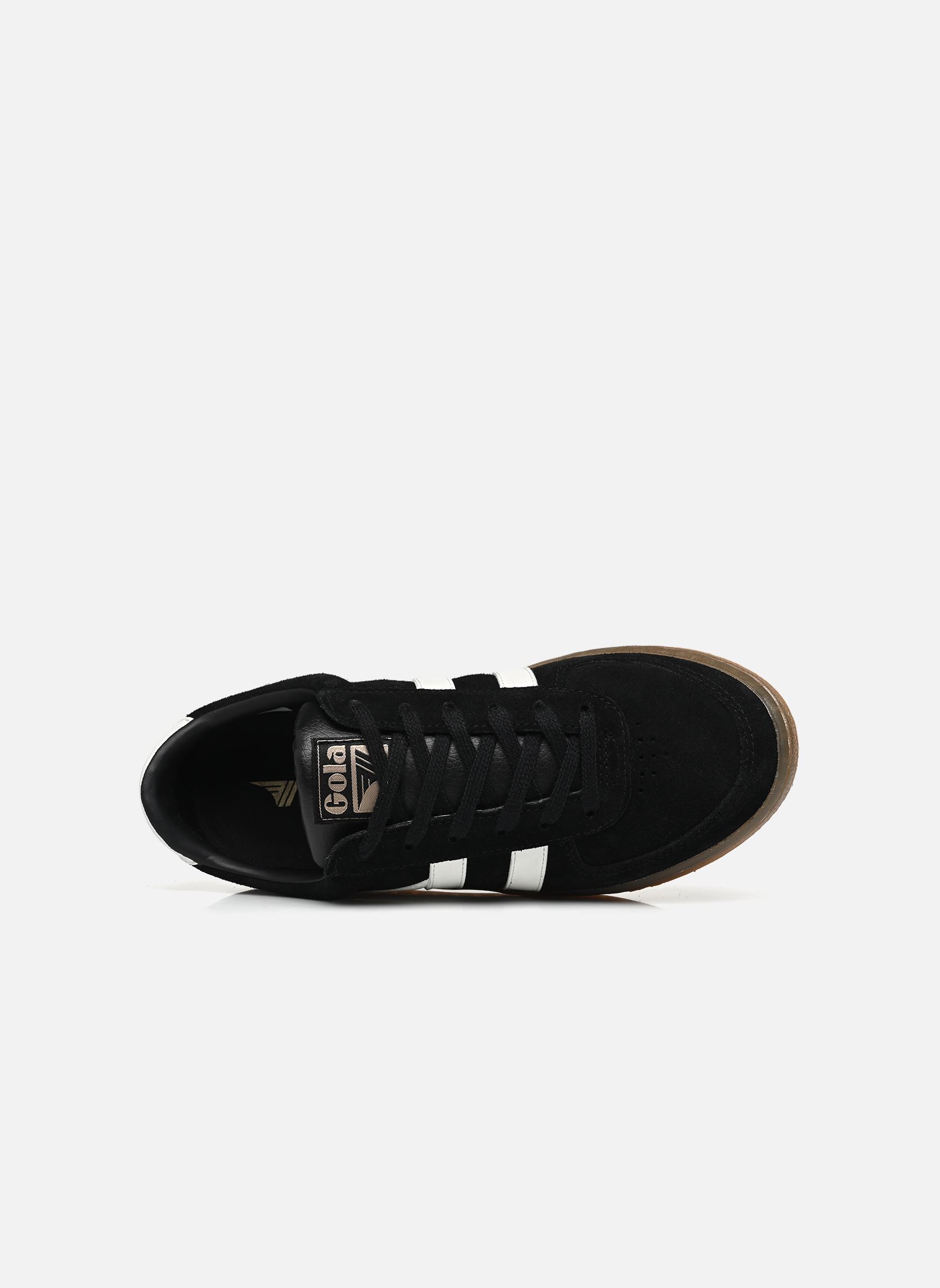 Baskets Grandslam Suede W femme noir Gola Baskets Grandslam Suede W femme noir Black/Off white/Gum