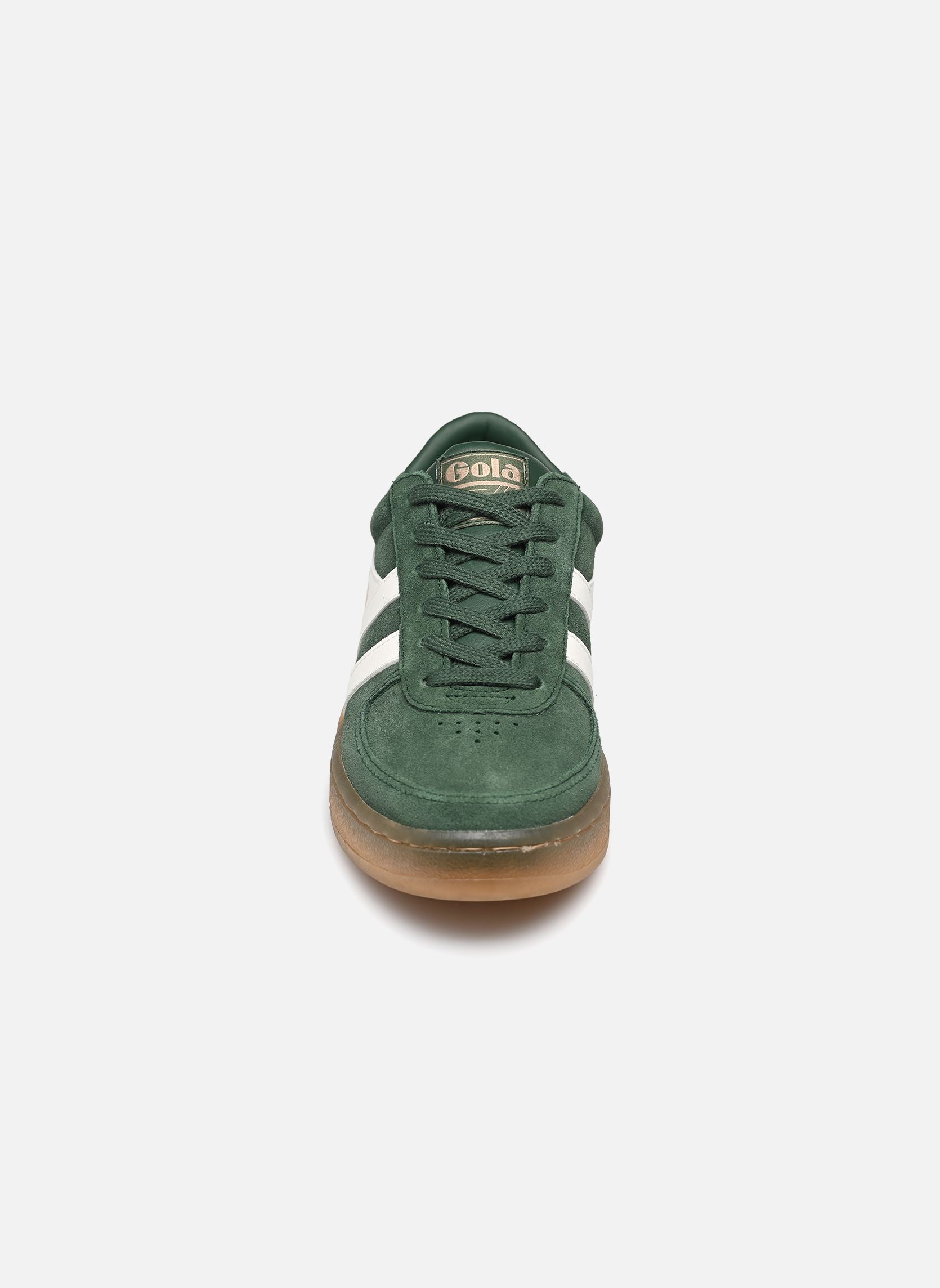 Baskets Grandslam Suede W femme vert Gola Baskets Grandslam Suede W femme vert Evergreen/Off White/Gum