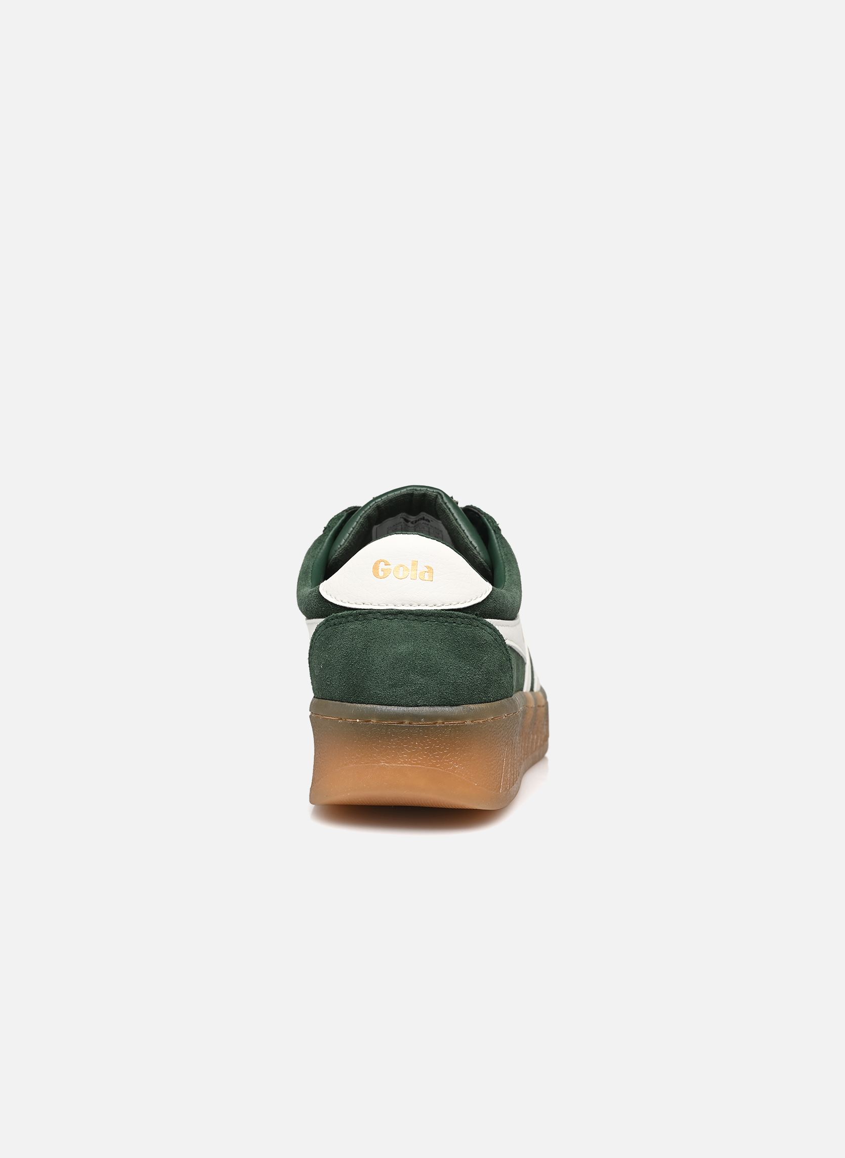 Baskets Grandslam Suede W femme vert Gola Baskets Grandslam Suede W femme vert Evergreen/Off White/Gum