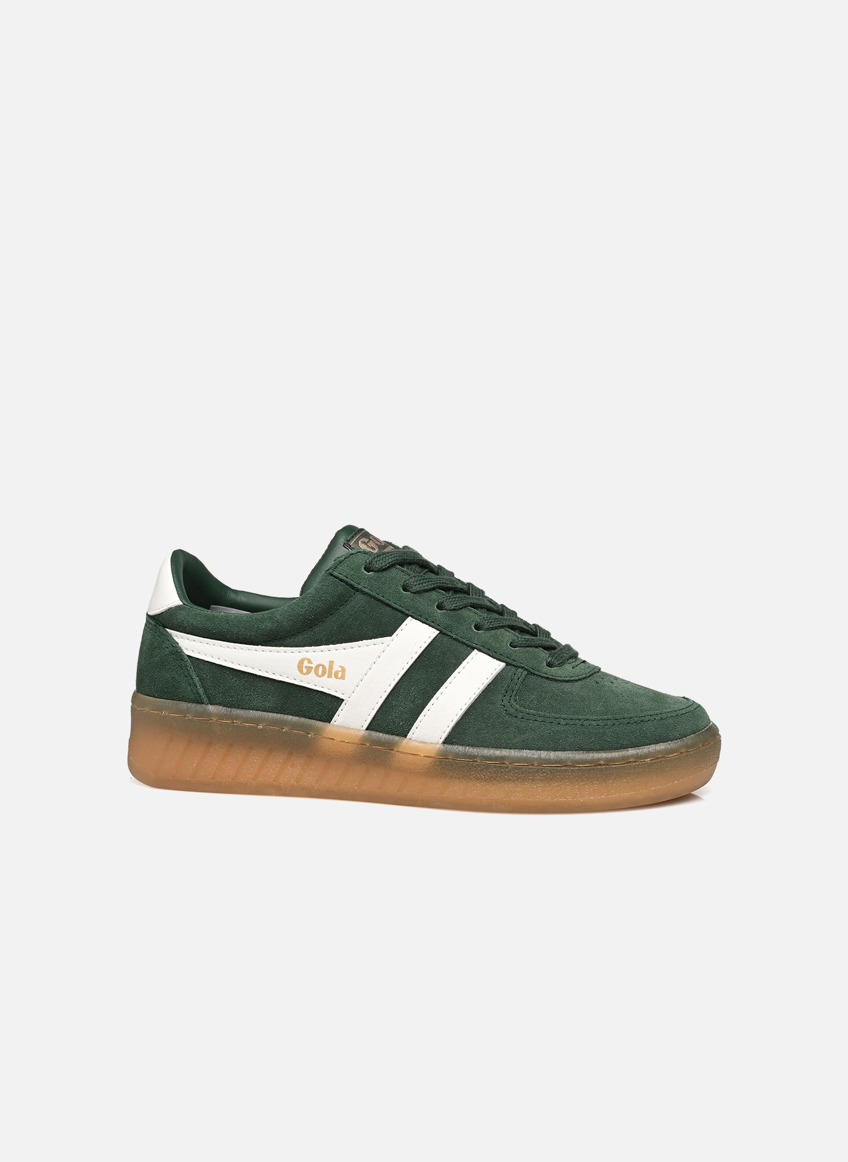 Baskets Grandslam Suede W femme vert Gola Baskets Grandslam Suede W femme vert Evergreen/Off White/Gum