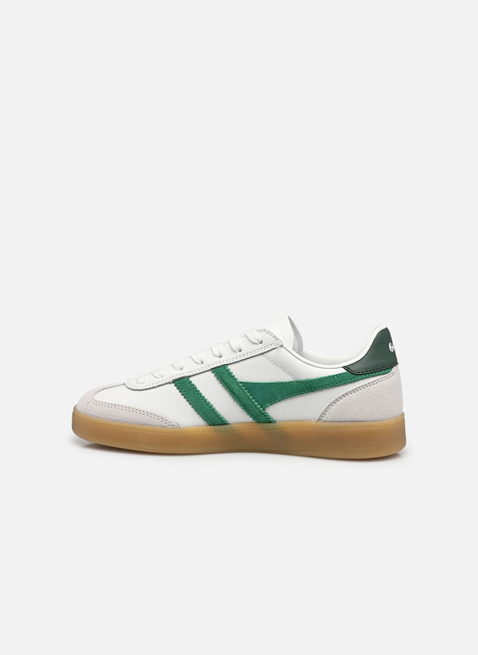 Baskets basses Viper Leather W femme blanc Gola Baskets basses Viper Leather W femme blanc WHITE/EMERALD/EVERGREEN/GUM